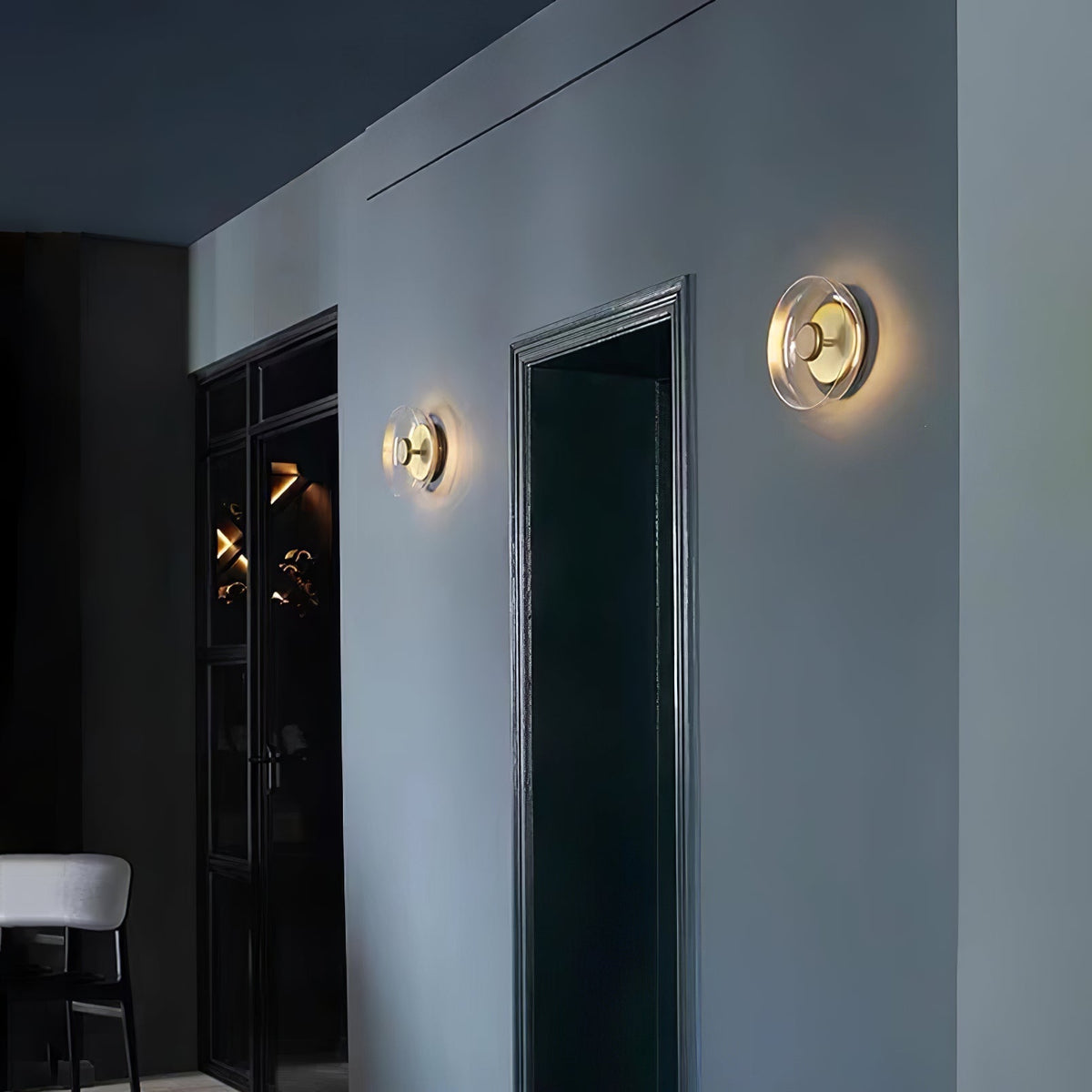 Lomino Premium Nordic Art Glass Wall Light