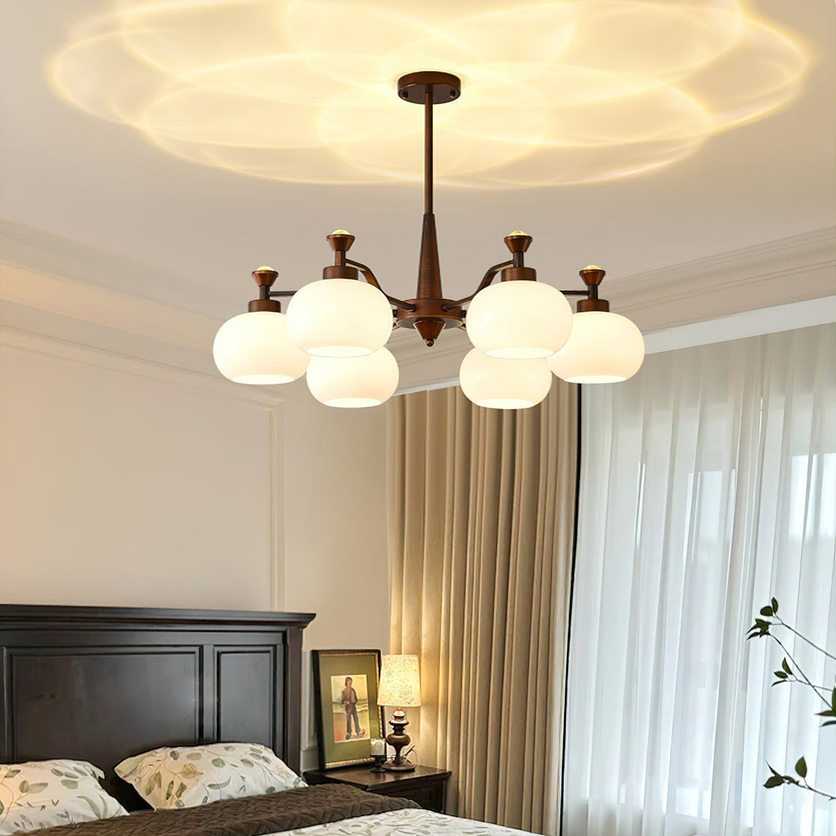 Rivaliel Chandelier Globe Spotlight