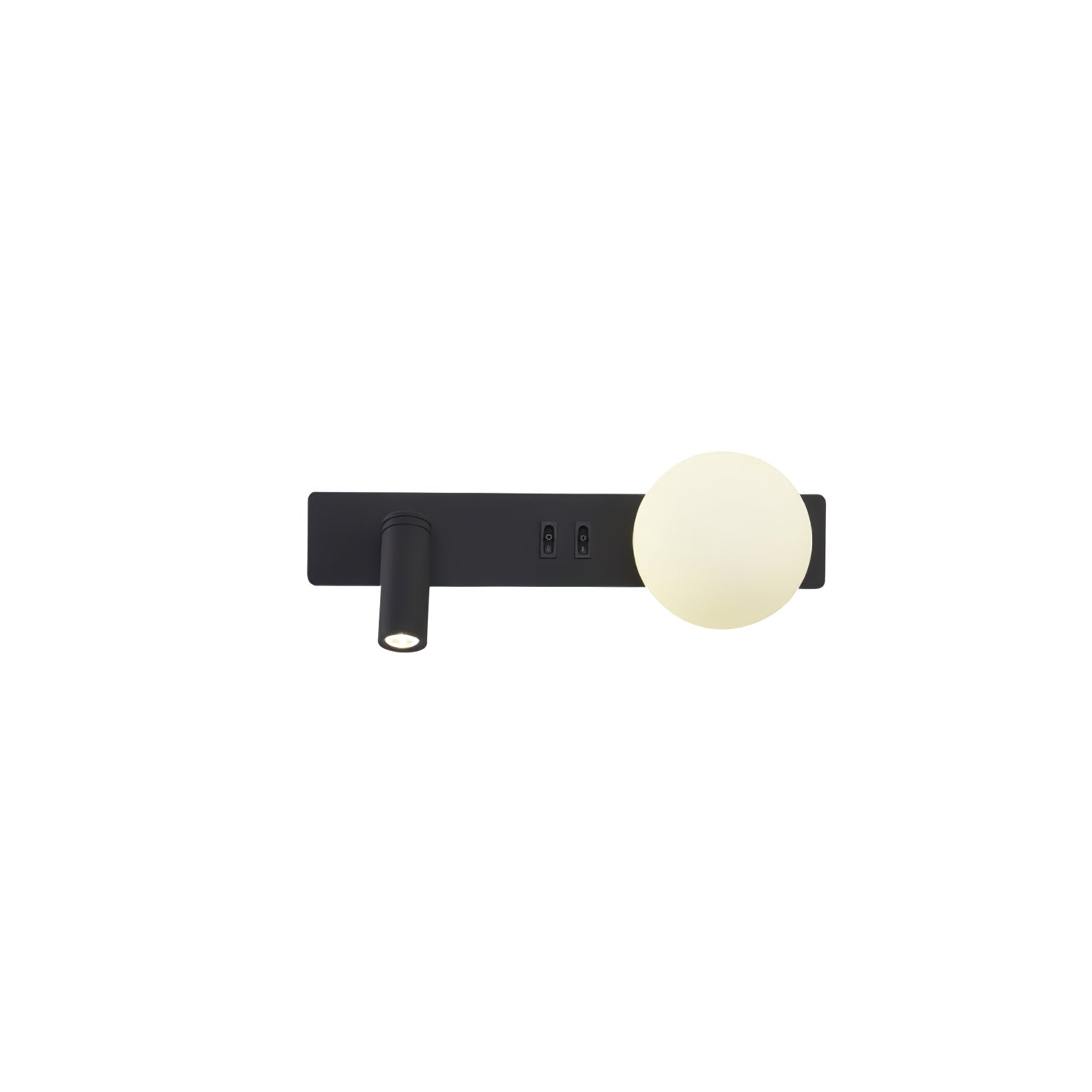Thalior Modern Minimalist Slim Glass Wall lamp