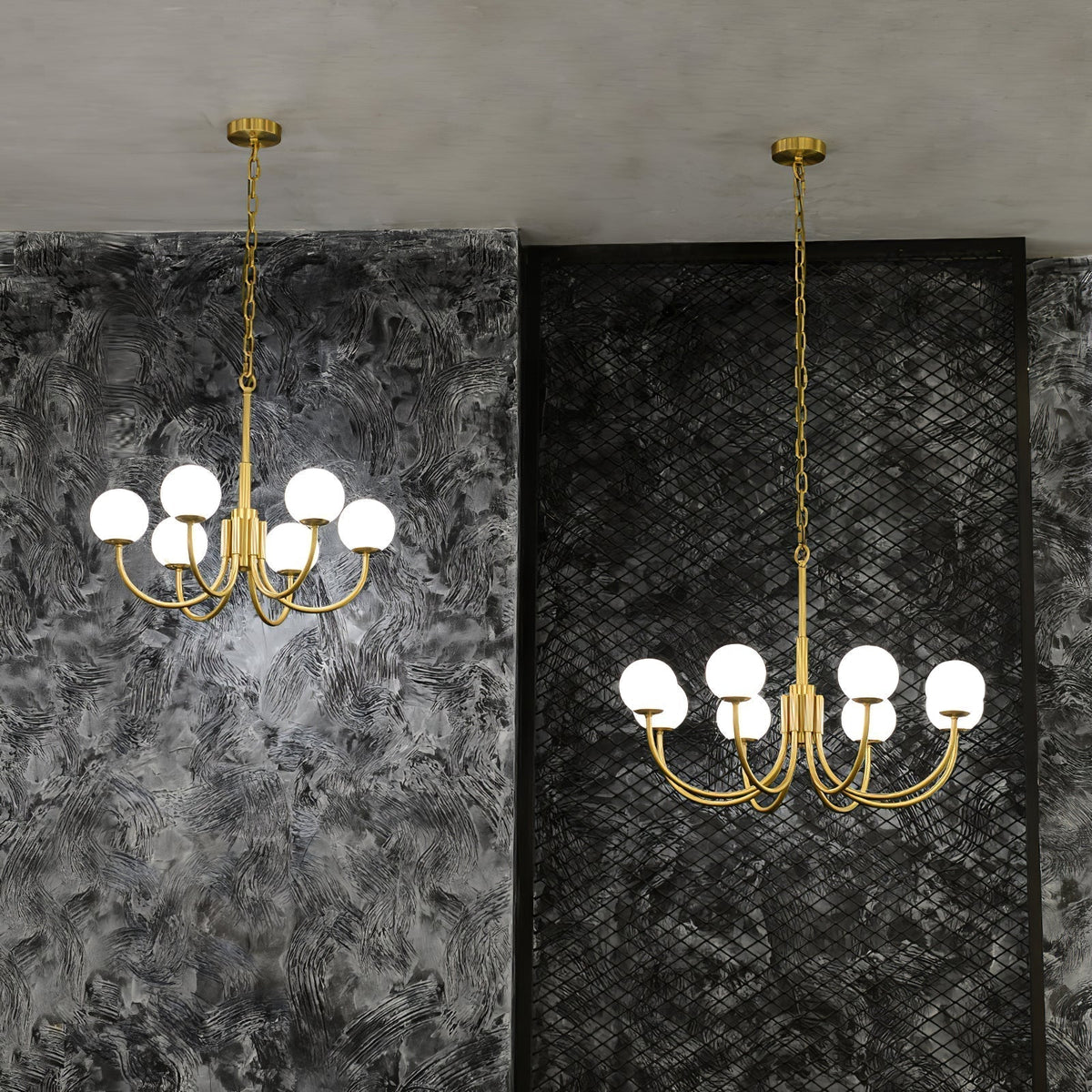 Chandelier Alabaster Luxury