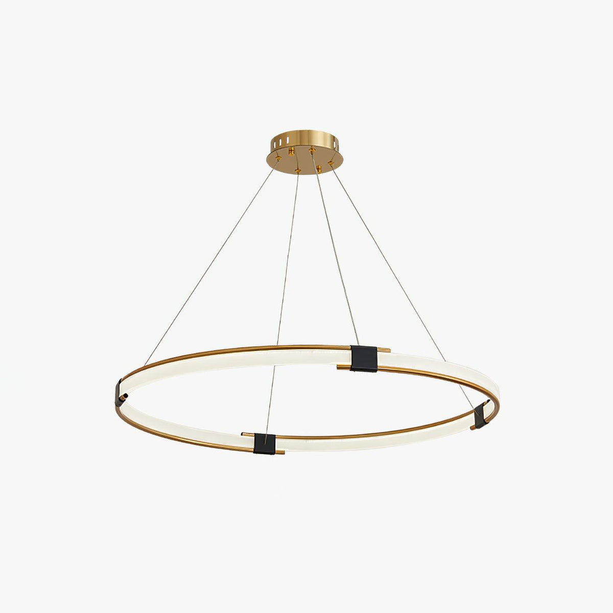 Lavi Chandelier Gold Ring LED Halo Modern
