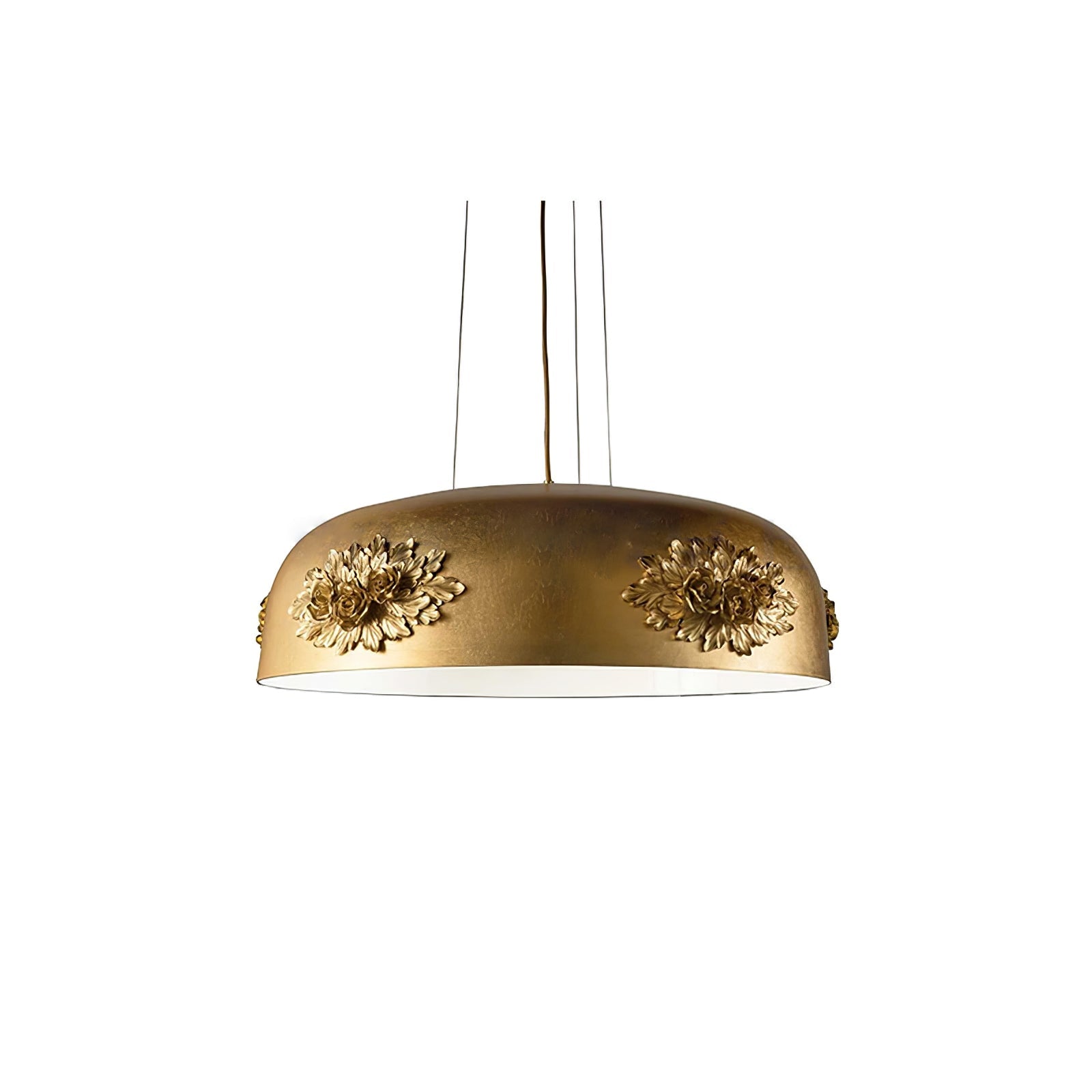 Zesolila Traditional Art Gold Pendant Light