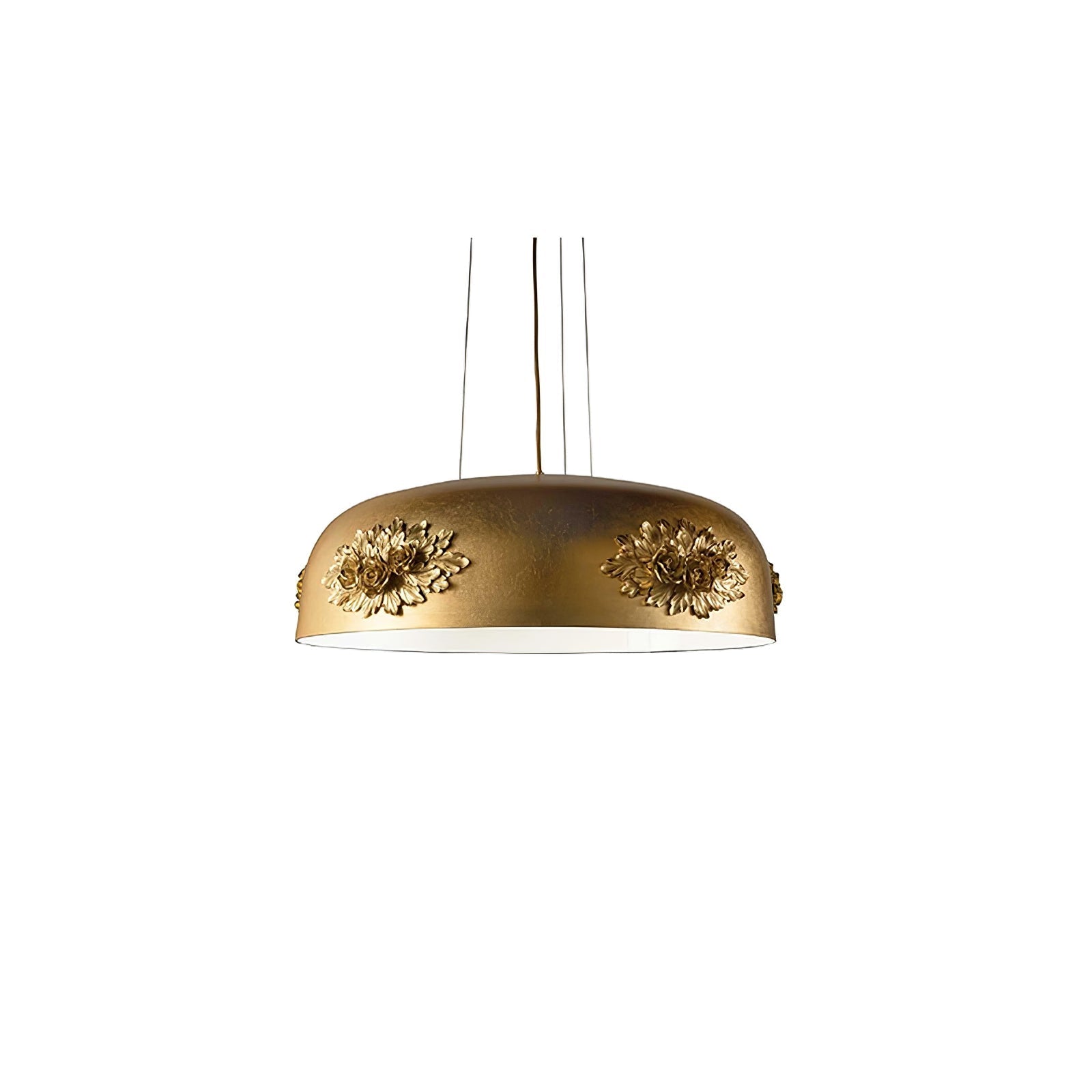 Zesolila Traditional Art Gold Pendant Light