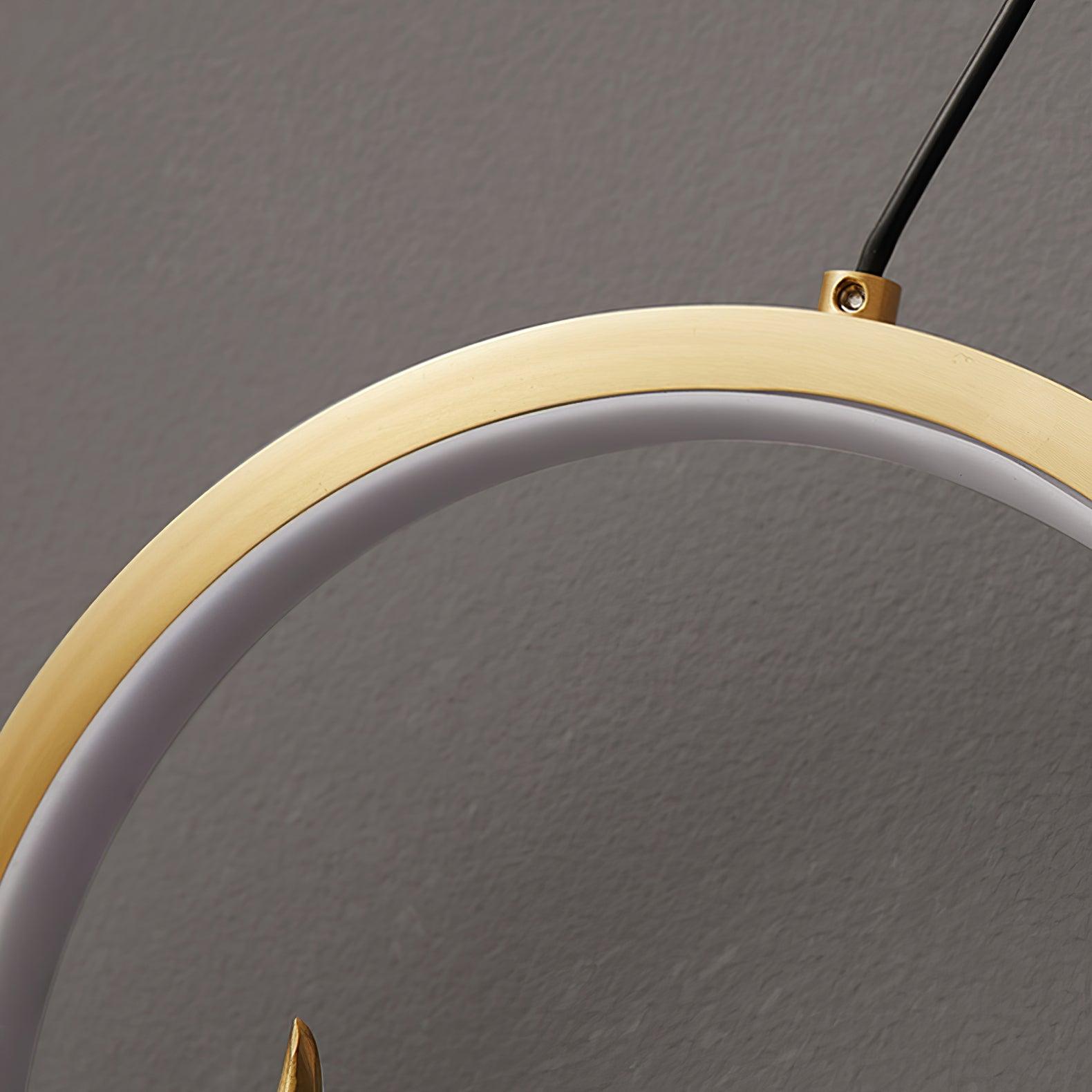Kirixy Brass Whimsical Wall Lamp