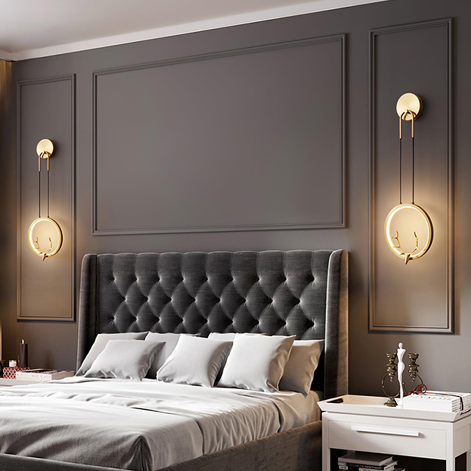 Kirixy Brass Whimsical Wall Lamp