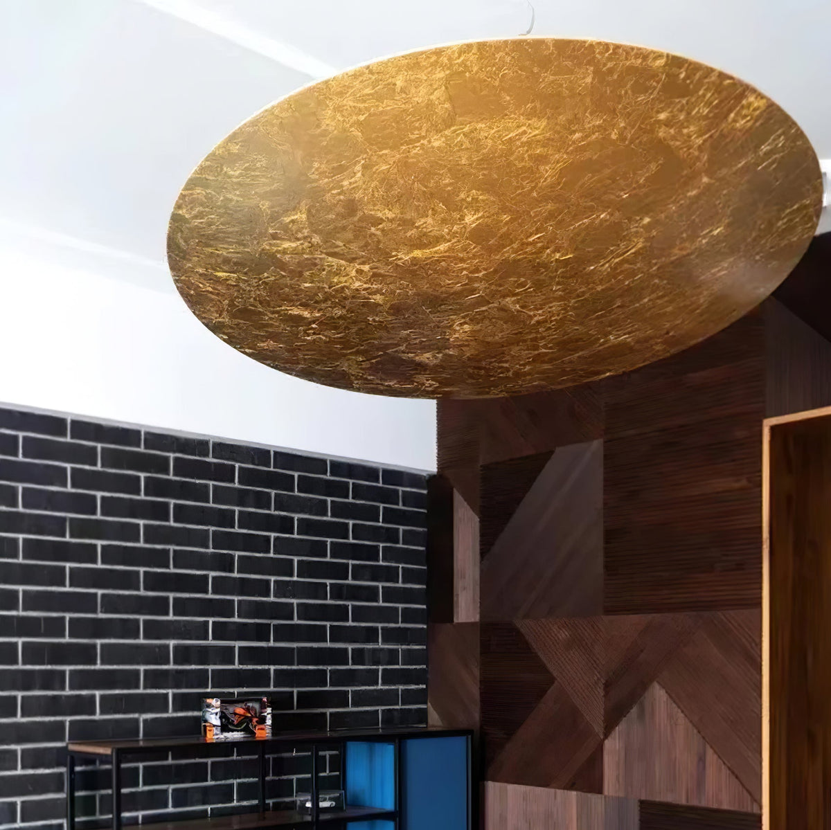 Rusken Gold Foil Pendant Lamp