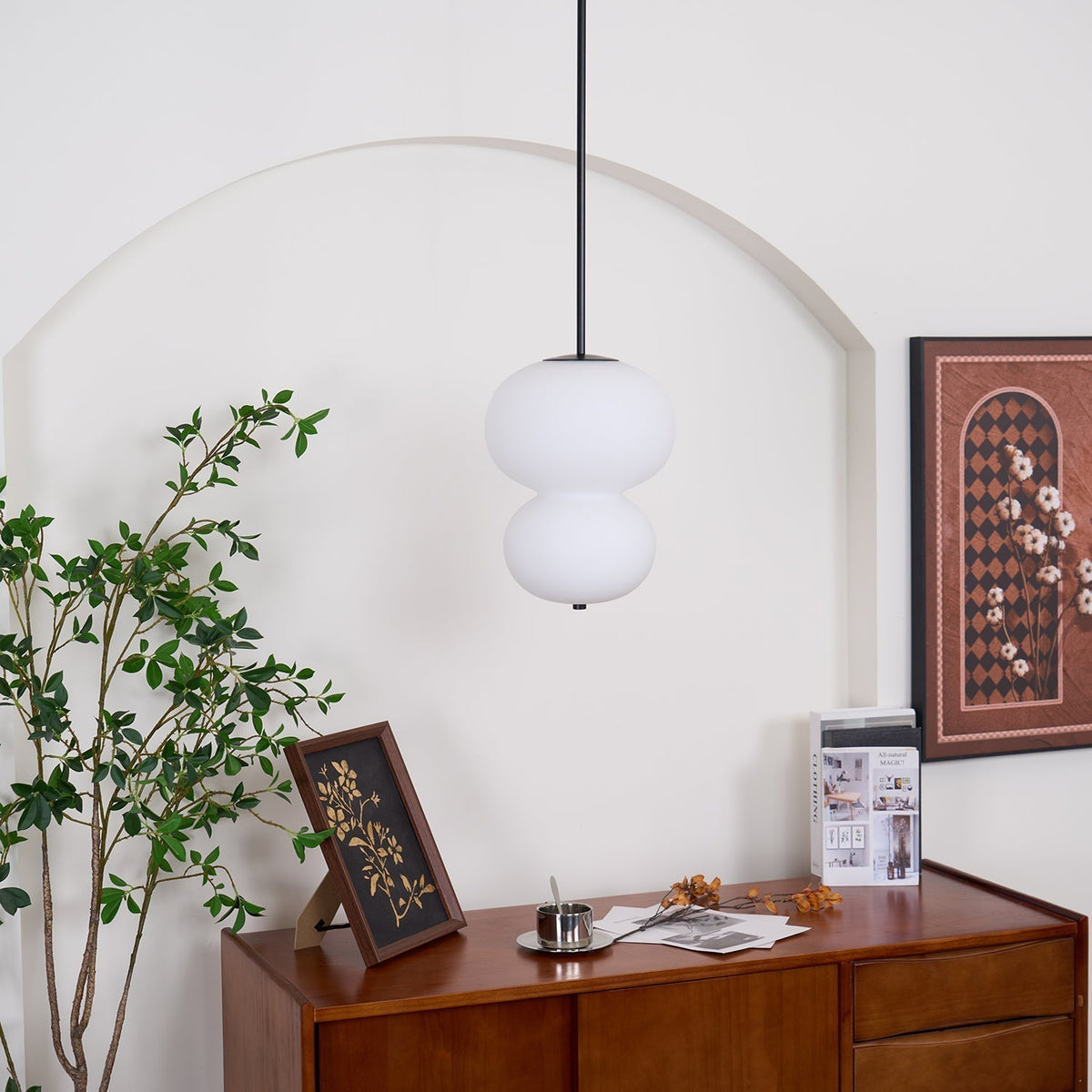 Xalt Minimalist Glass Pendant Light