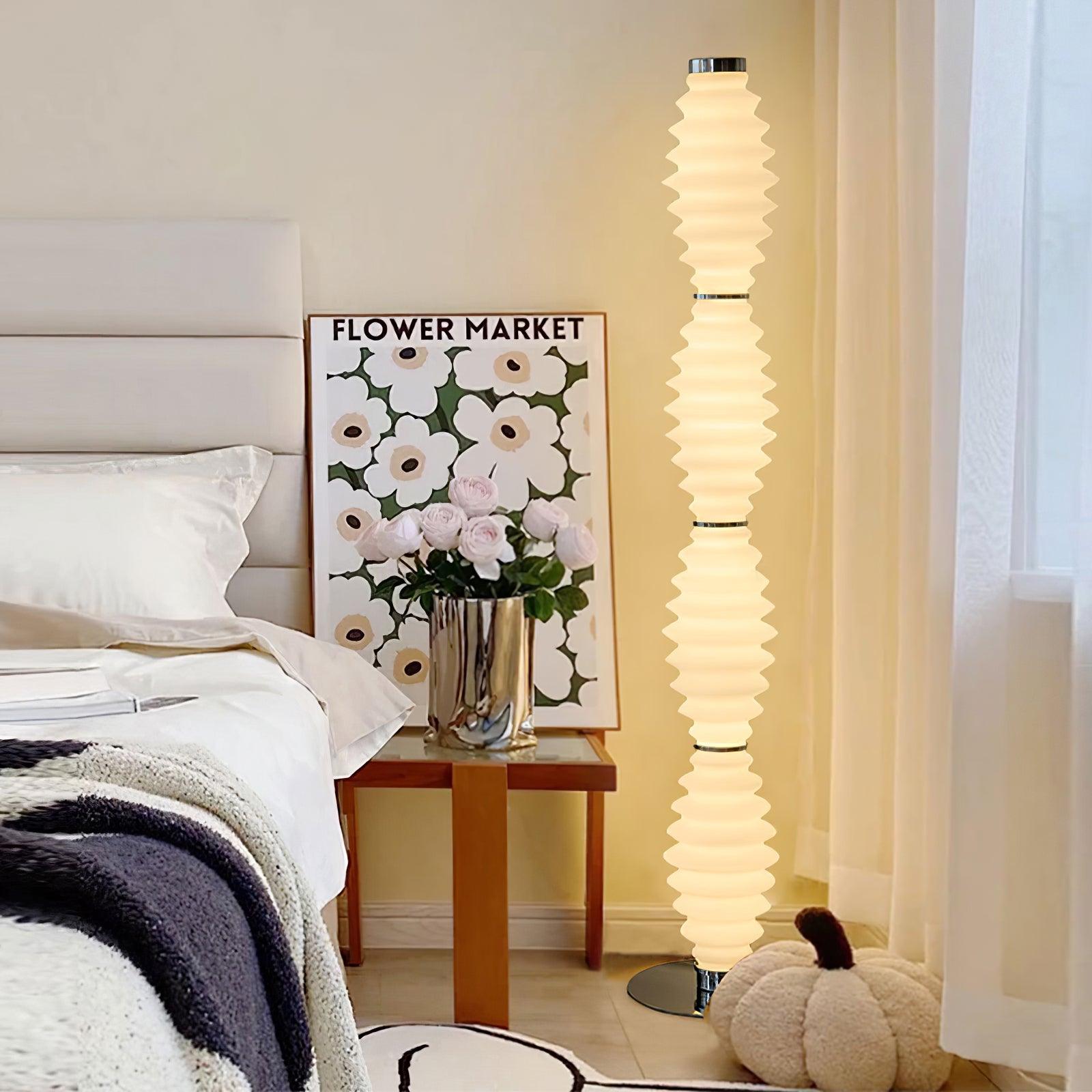 Celerine Glass Modern Floor Lamp