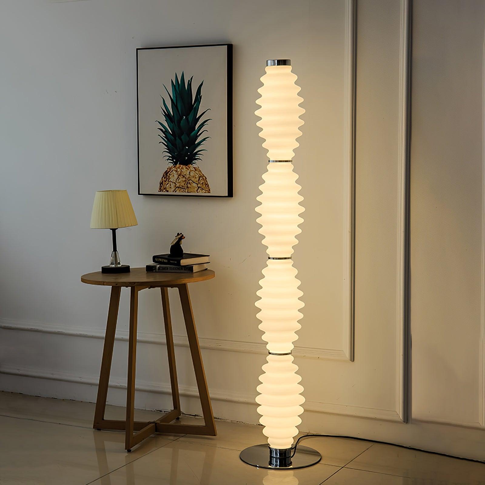 Celerine Glass Modern Floor Lamp