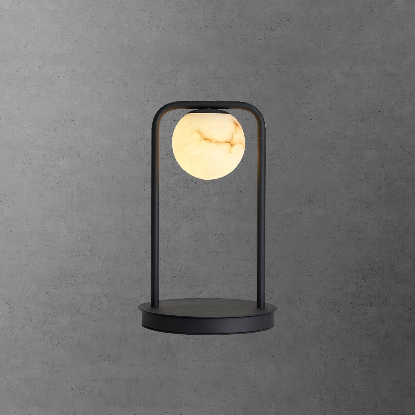 Ulrinus Arch Alabaster Table Lamp