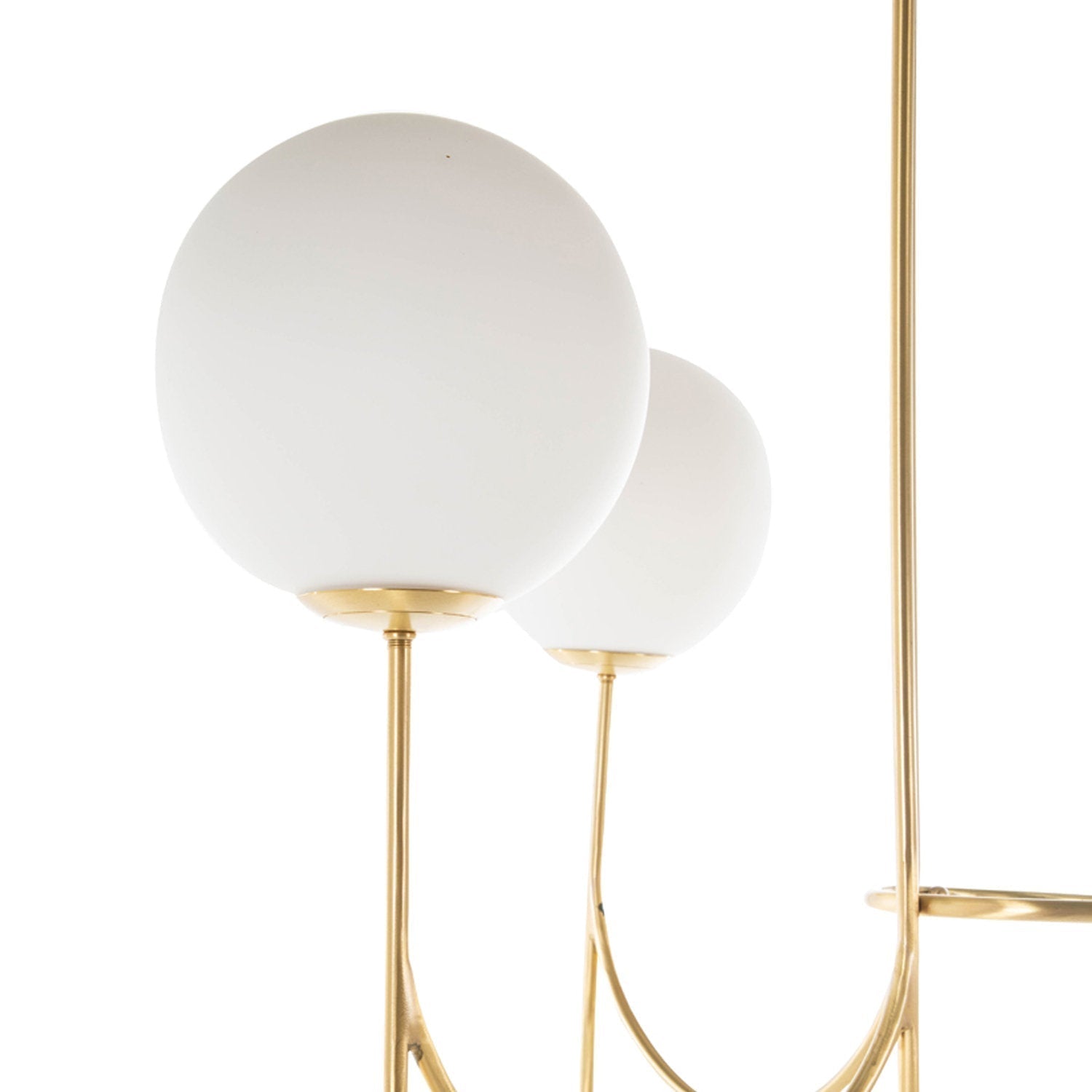 Mjolkuvyi Modern Minimalist Glass Metal Chandelier