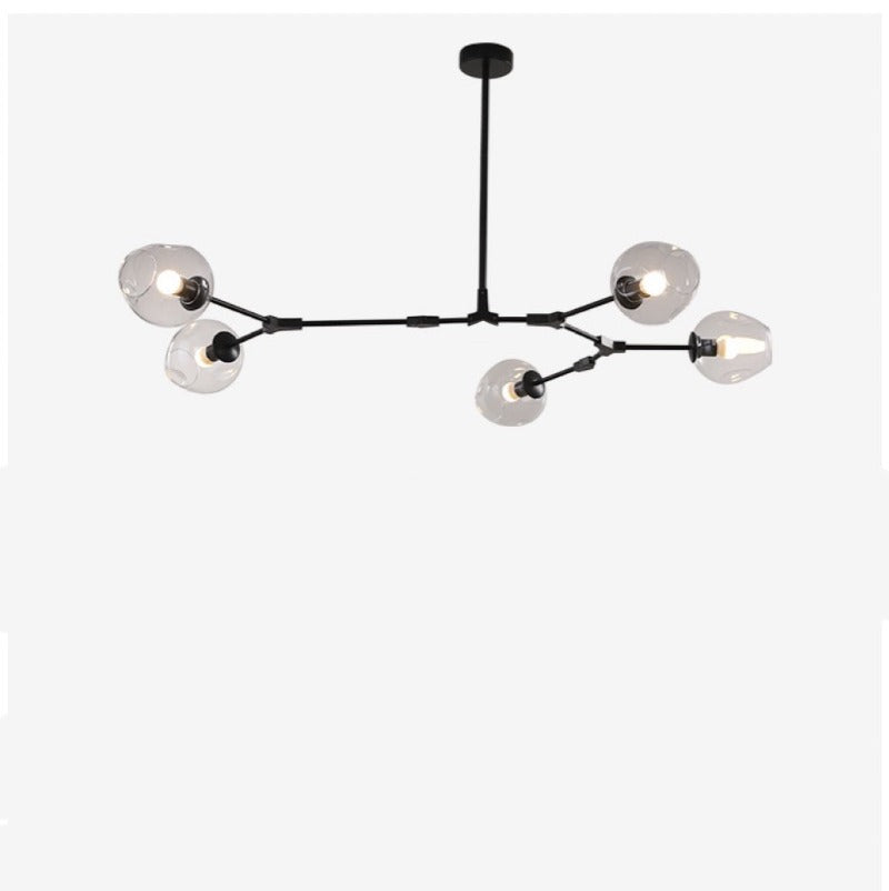 Valentina Nordic Modern Glass Pendant Light Bubble - Neutral Decor