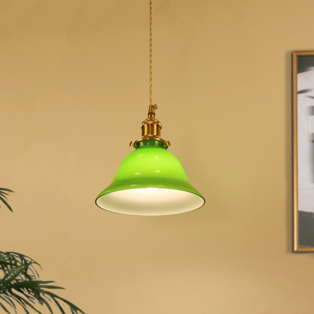 Jovanth Brass Retro Pendant Light