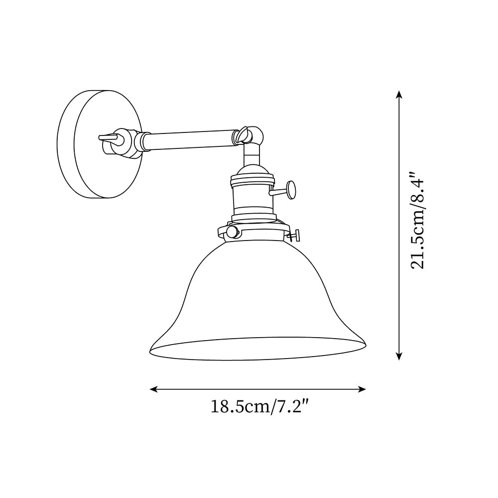 Veldin Adjustable Wall Lamp - Neutral Decor