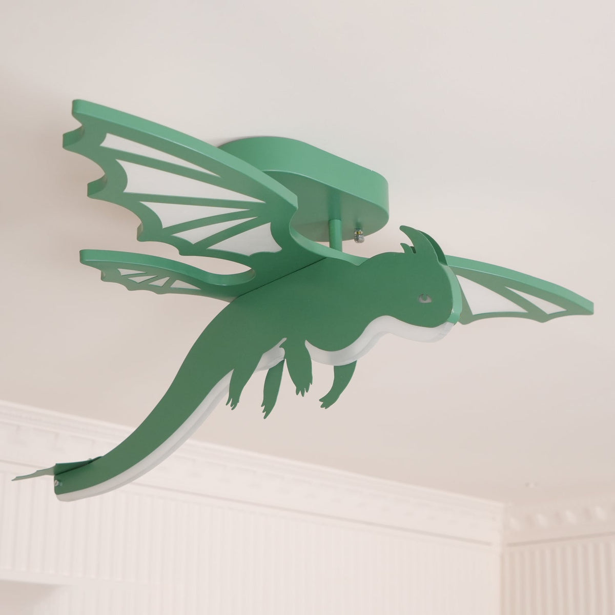 Miriora Ceiling Light Green Dinosaur LED