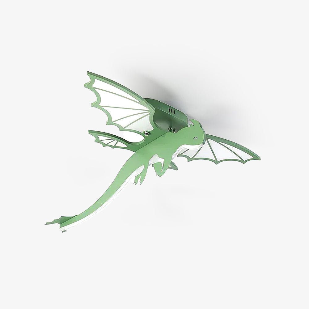 Miriora Ceiling Light Green Dinosaur LED