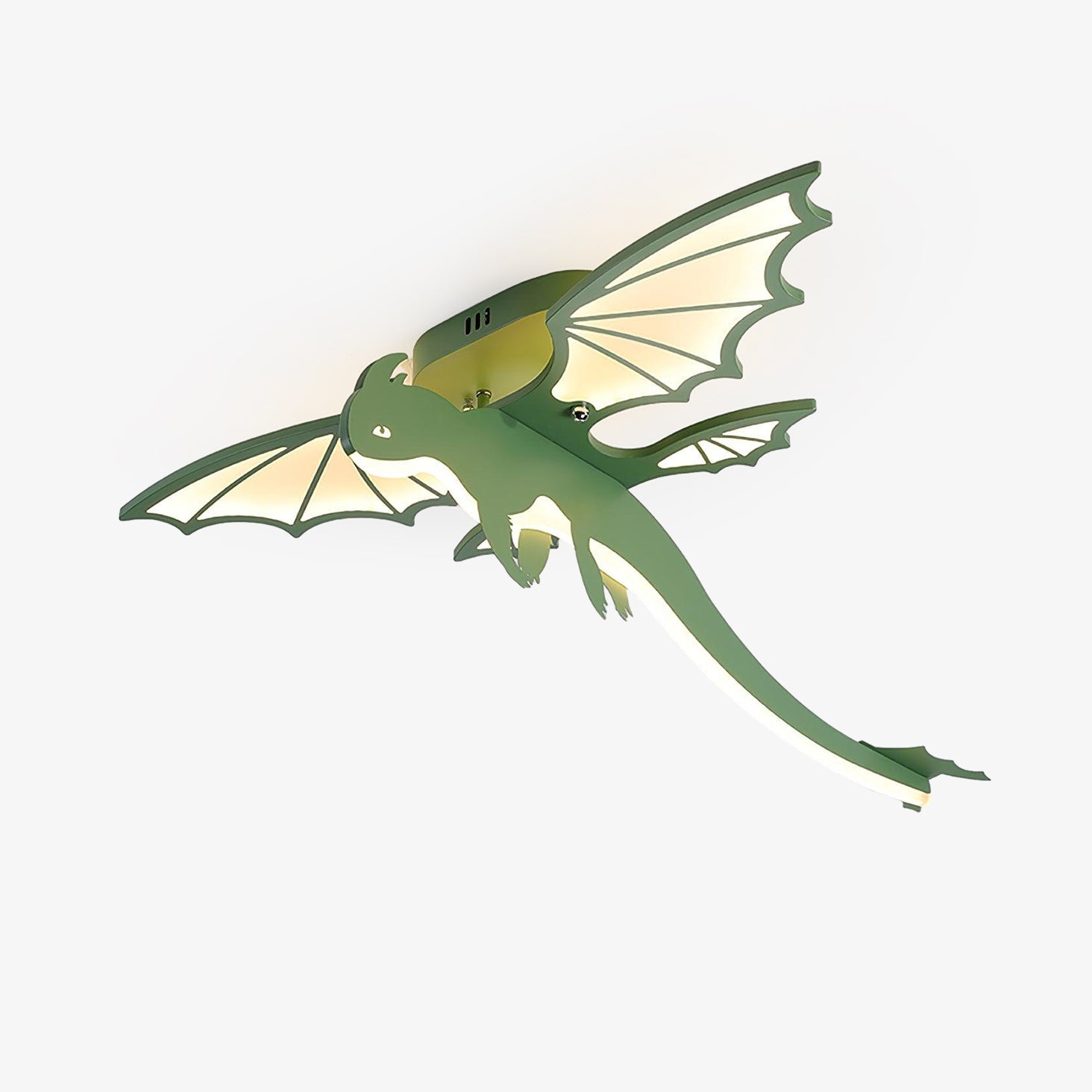Miriora Ceiling Light Green Dinosaur LED