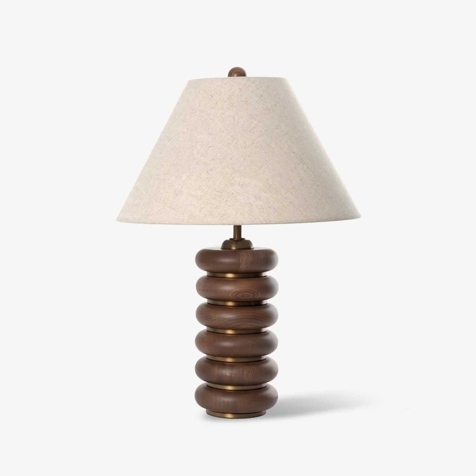 Rinalia Minimalist Wood Table Lamp