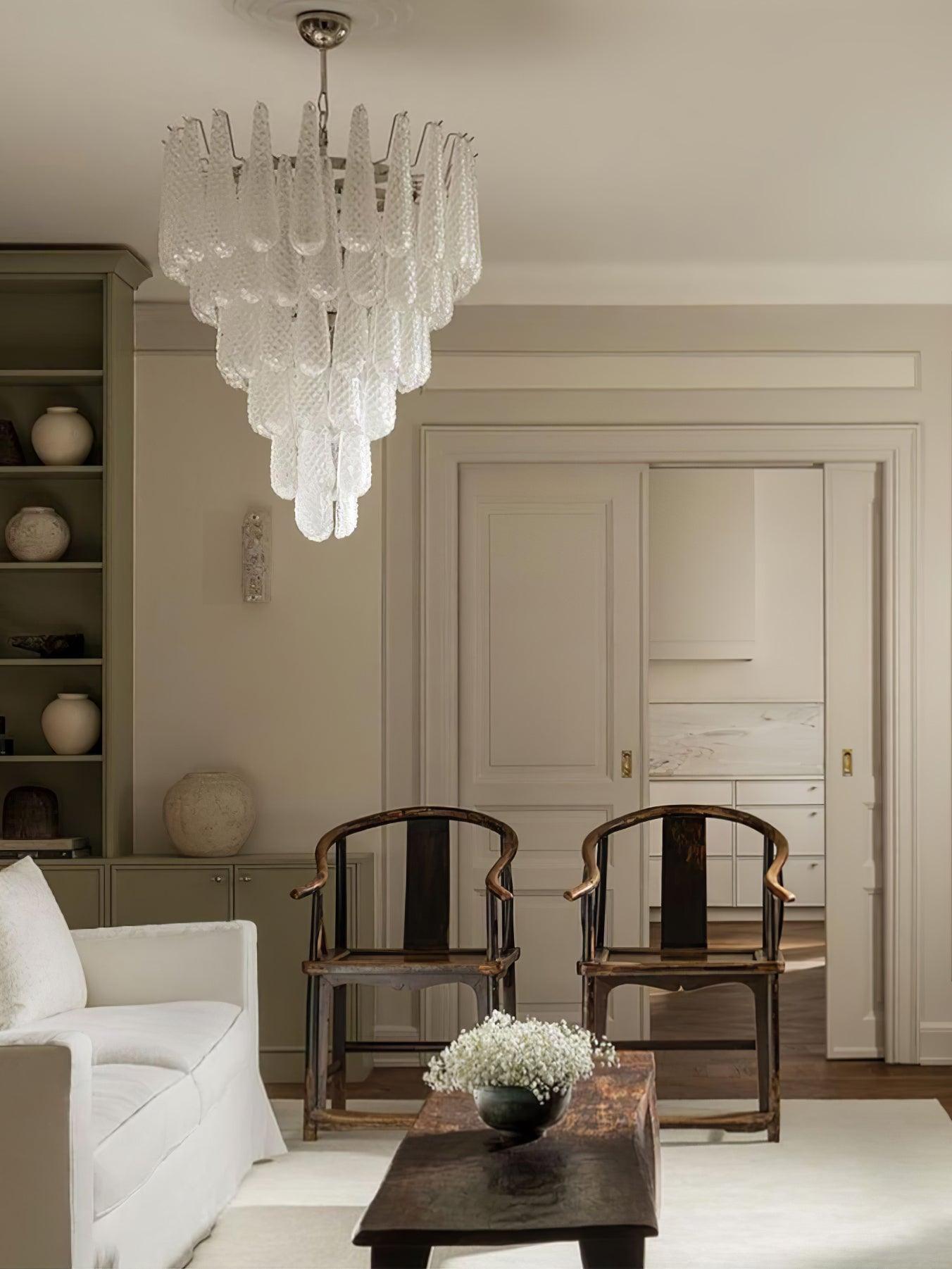 Zemaryra Glass Chandelier