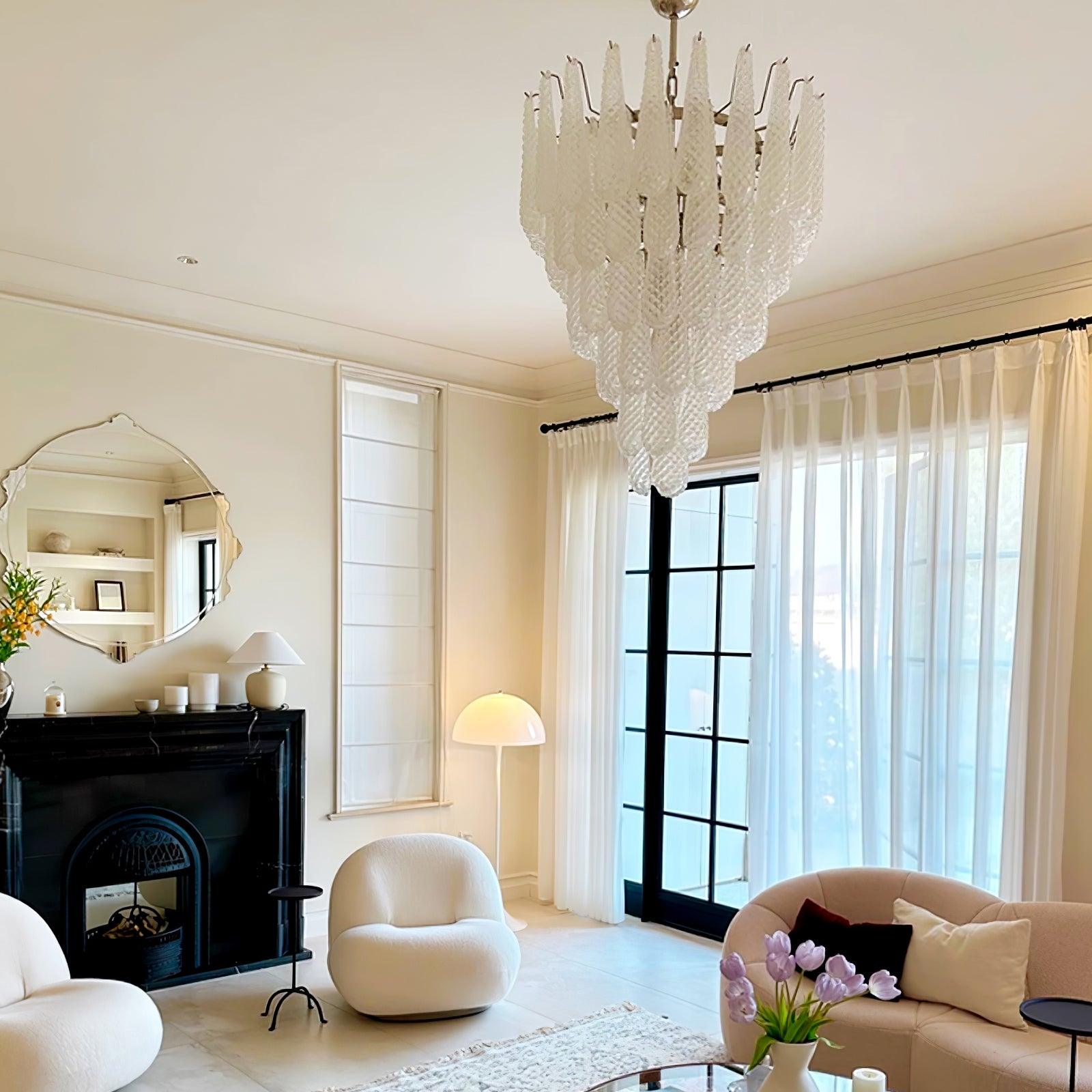 Zemaryra Glass Chandelier