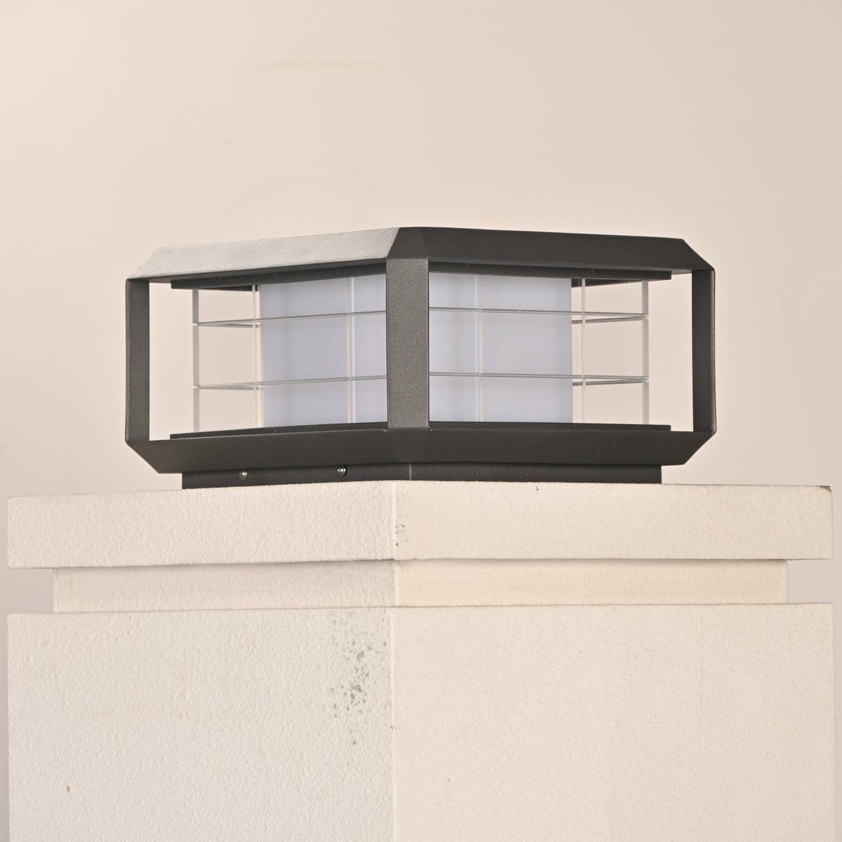 Grid Guard Solar Lantern Outdoor Lamp