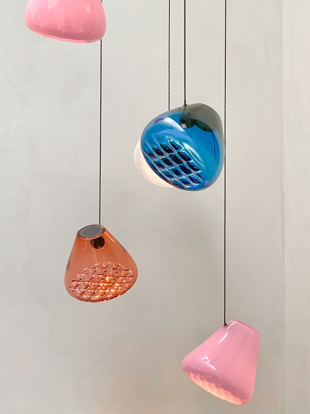 Callie Modern Glass Pendant Light