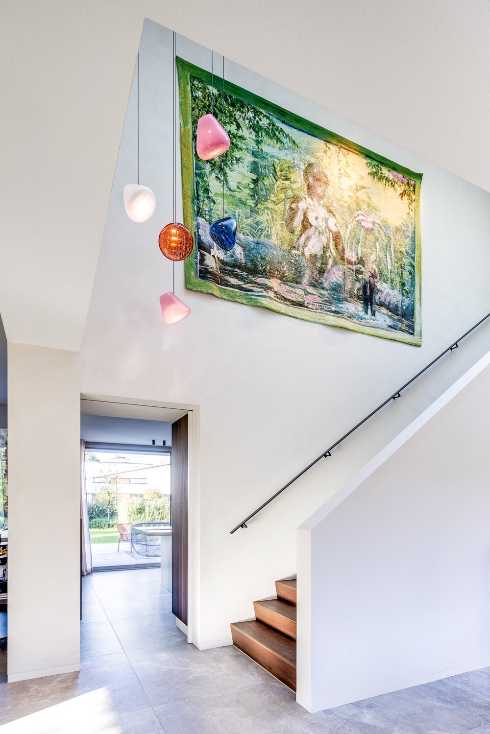 Callie Modern Glass Pendant Light