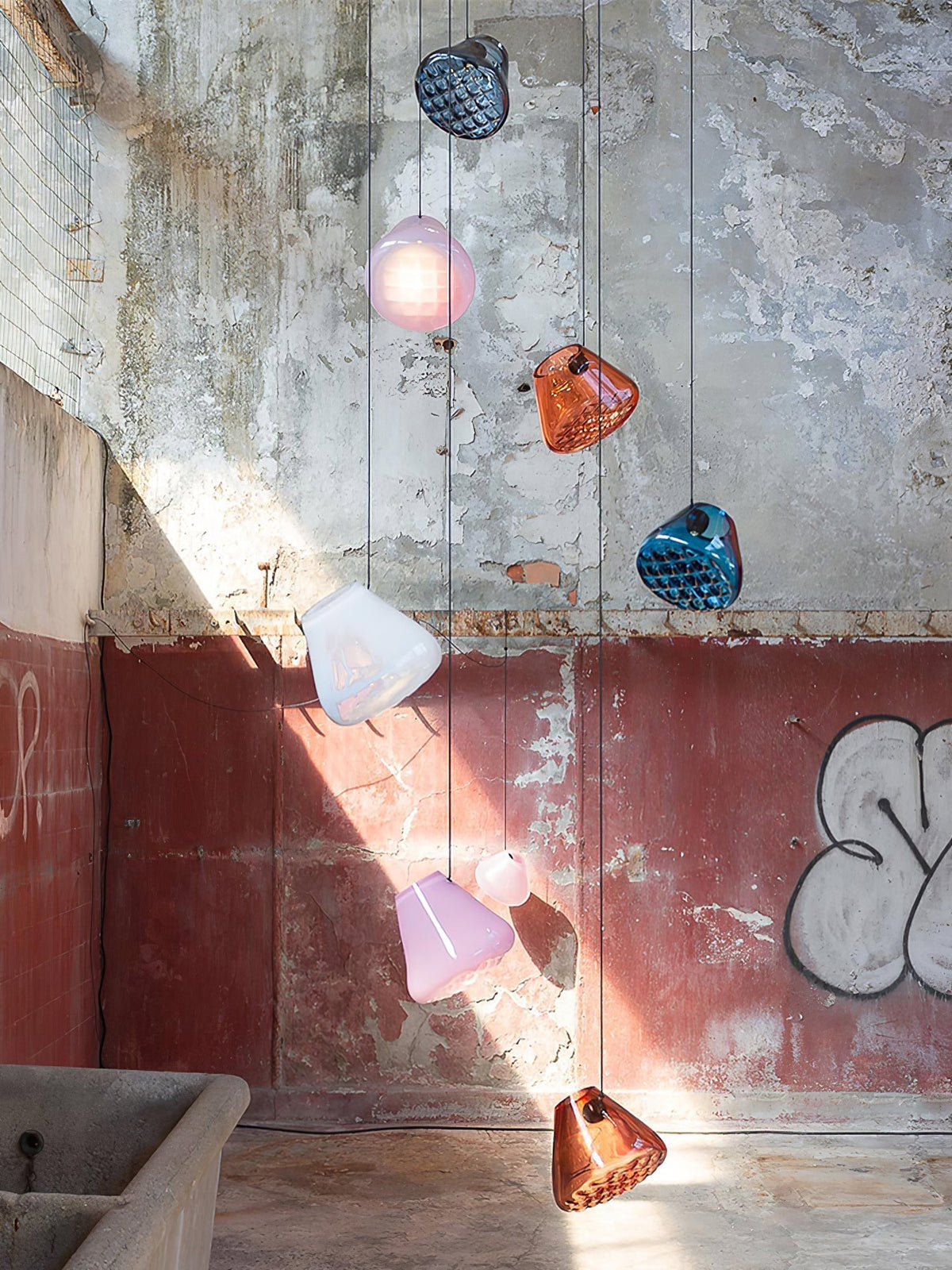 Callie Modern Glass Pendant Light