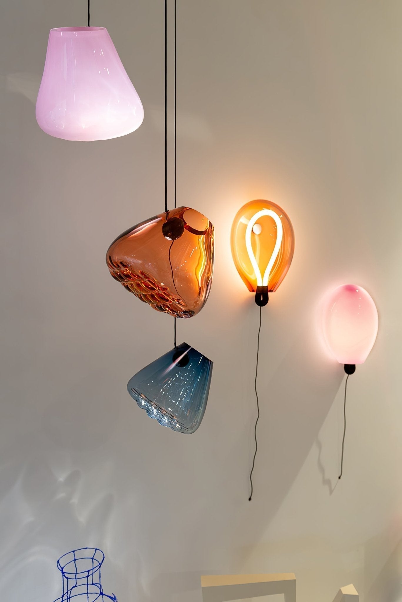 Callie Modern Glass Pendant Light