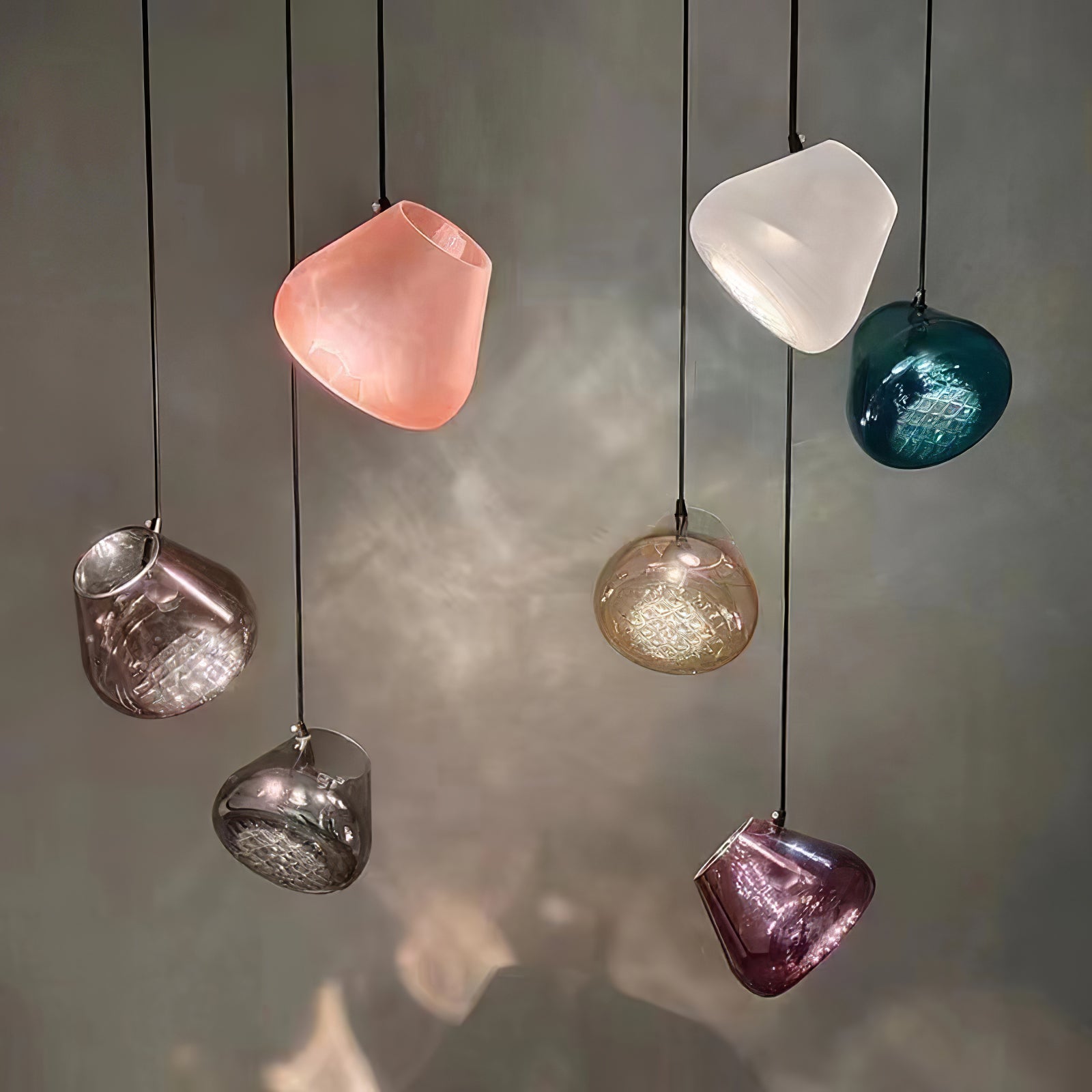 Callie Modern Glass Pendant Light