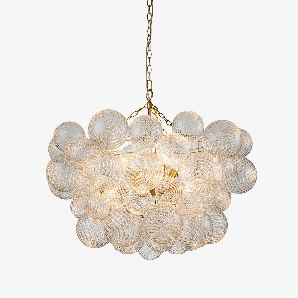Aurora Chandelier Glass Ball Bubble Modern