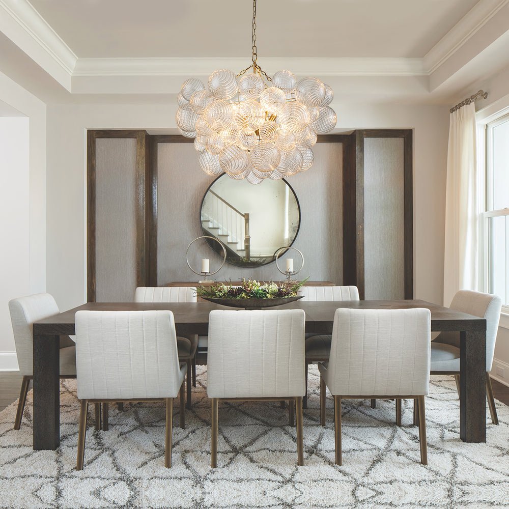 Aurora Chandelier Glass Ball Bubble Modern