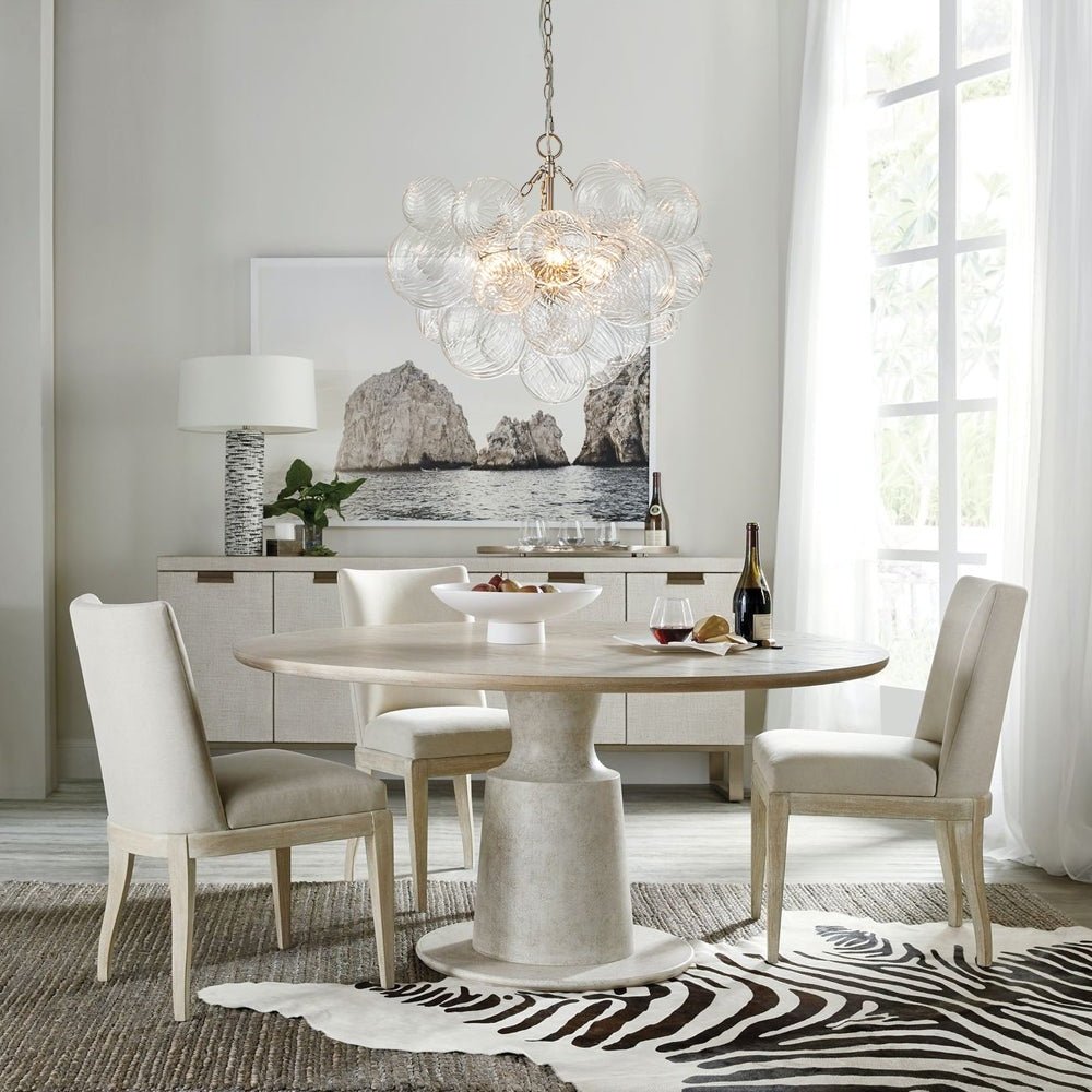 Aurora Chandelier Glass Ball Bubble Modern - Neutral Decor