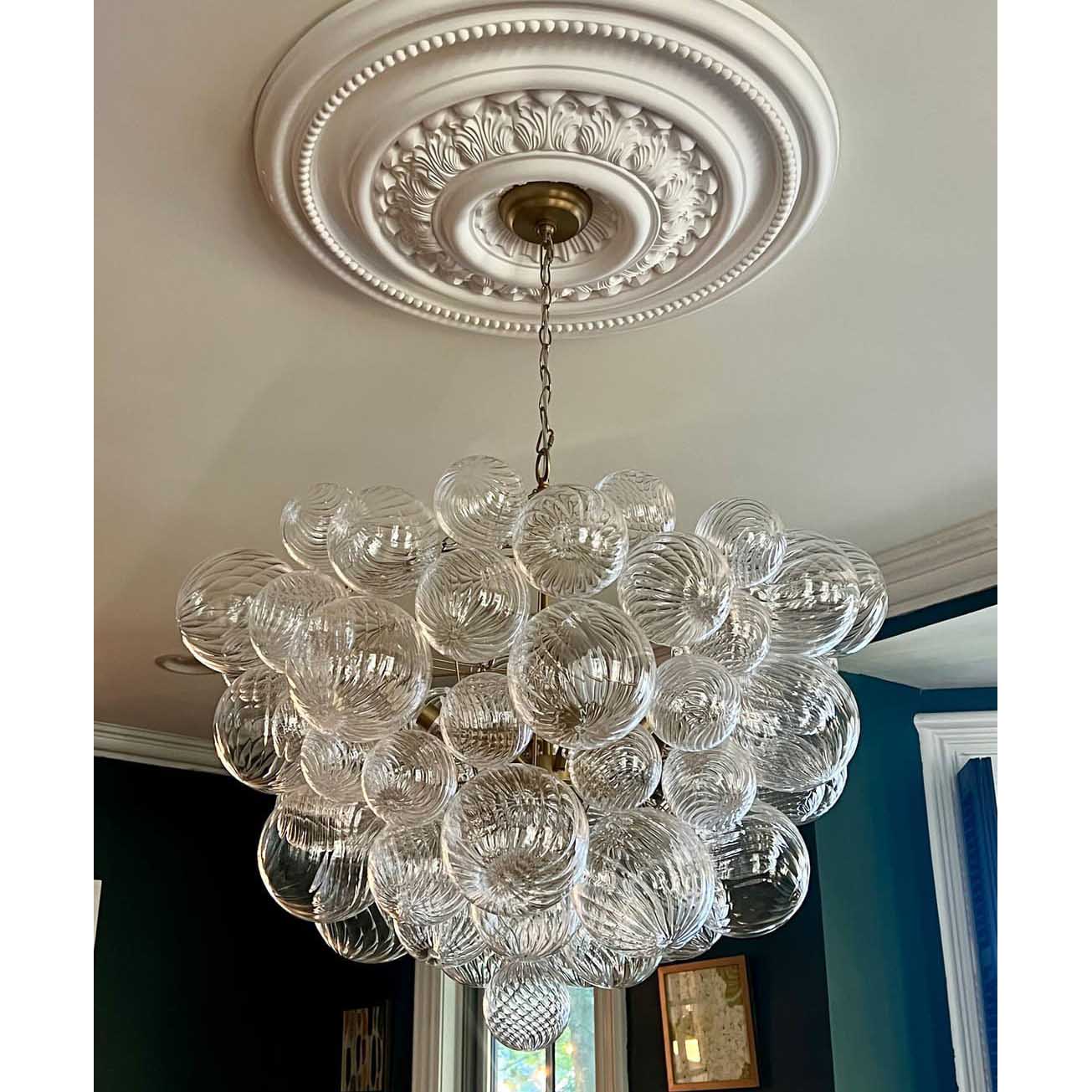 Aurora Chandelier Glass Ball Bubble Modern