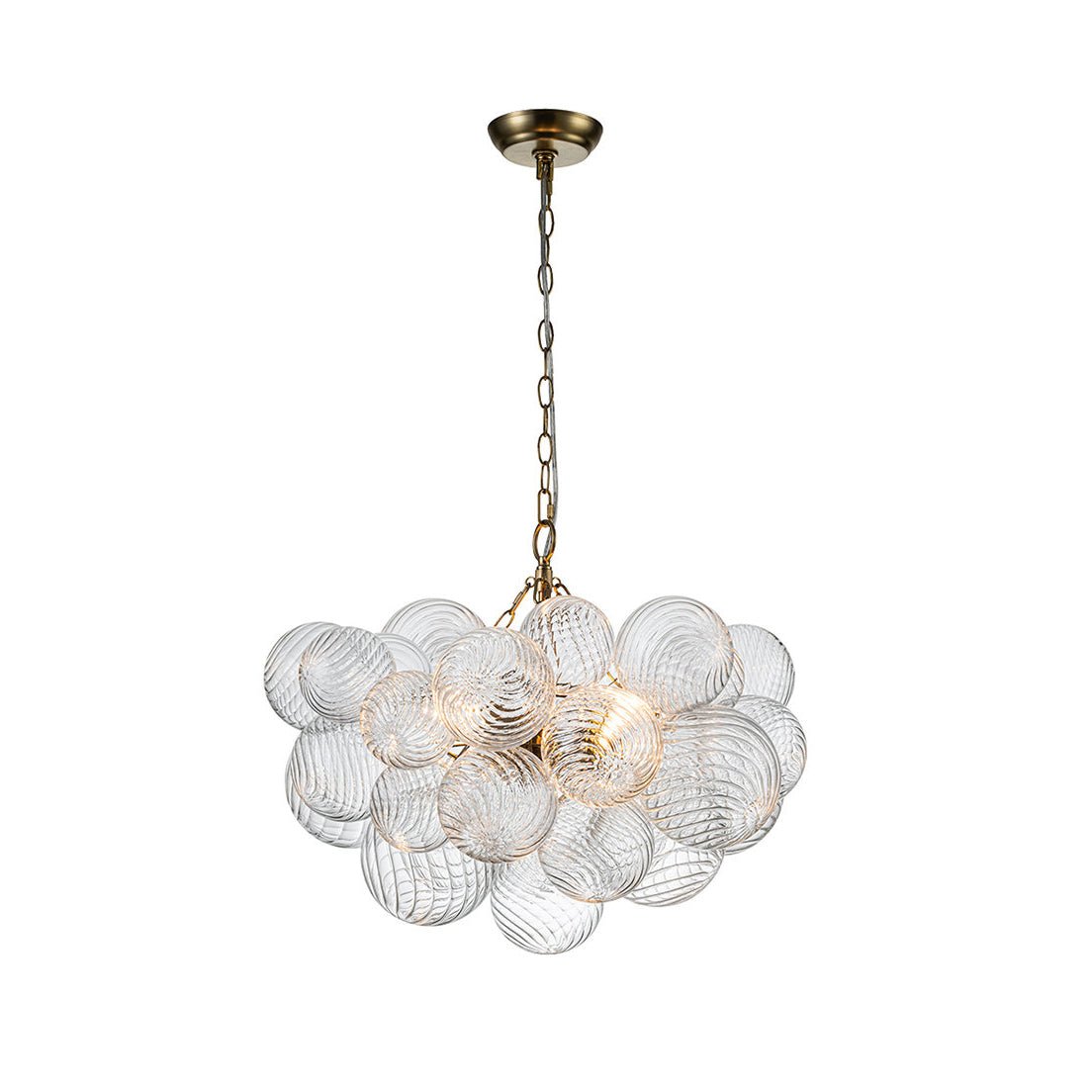 Aurora Chandelier Glass Ball Bubble Modern - Neutral Decor