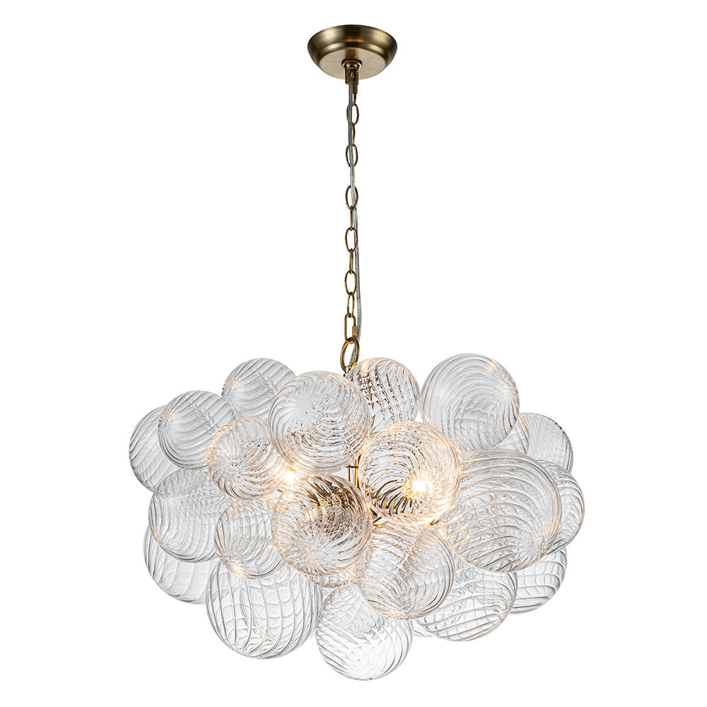Aurora Chandelier Glass Ball Bubble Modern