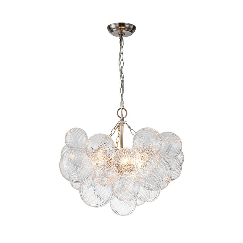 Aurora Chandelier Glass Ball Bubble Modern - Neutral Decor