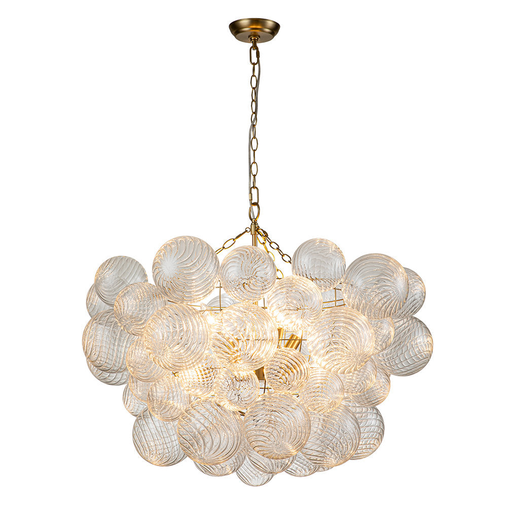 Aurora Chandelier Glass Ball Bubble Modern