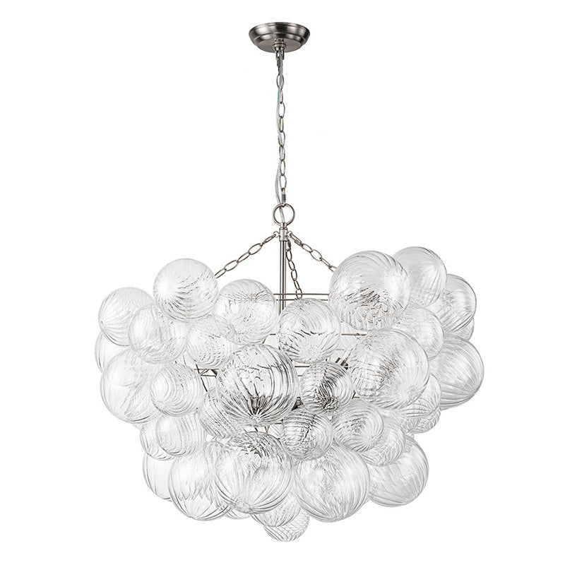 Aurora Chandelier Glass Ball Bubble Modern - Neutral Decor