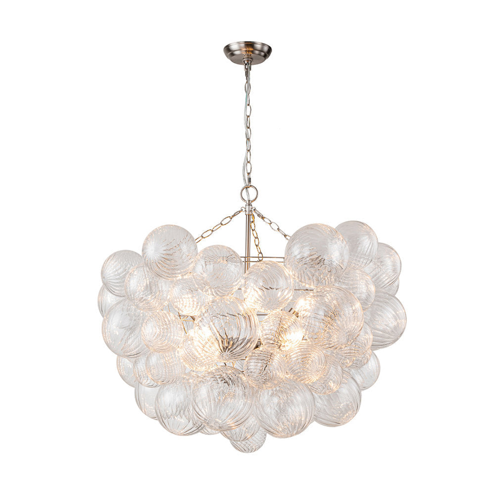 Aurora Chandelier Glass Ball Bubble Modern