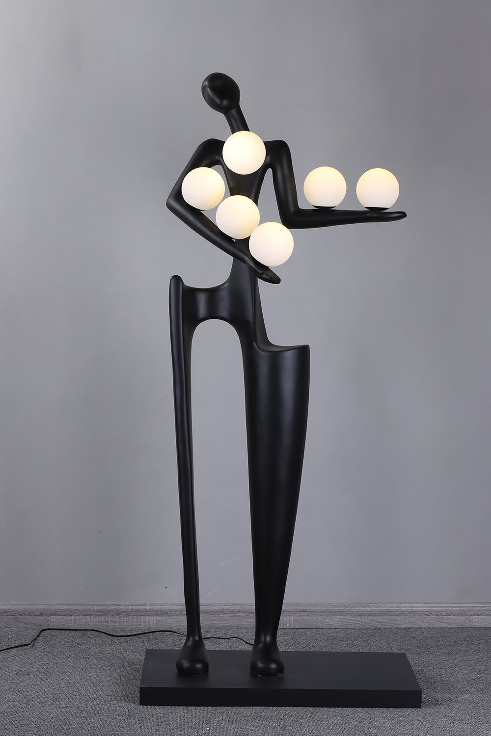 Viraeette Plastic Artistic Floor Lamp