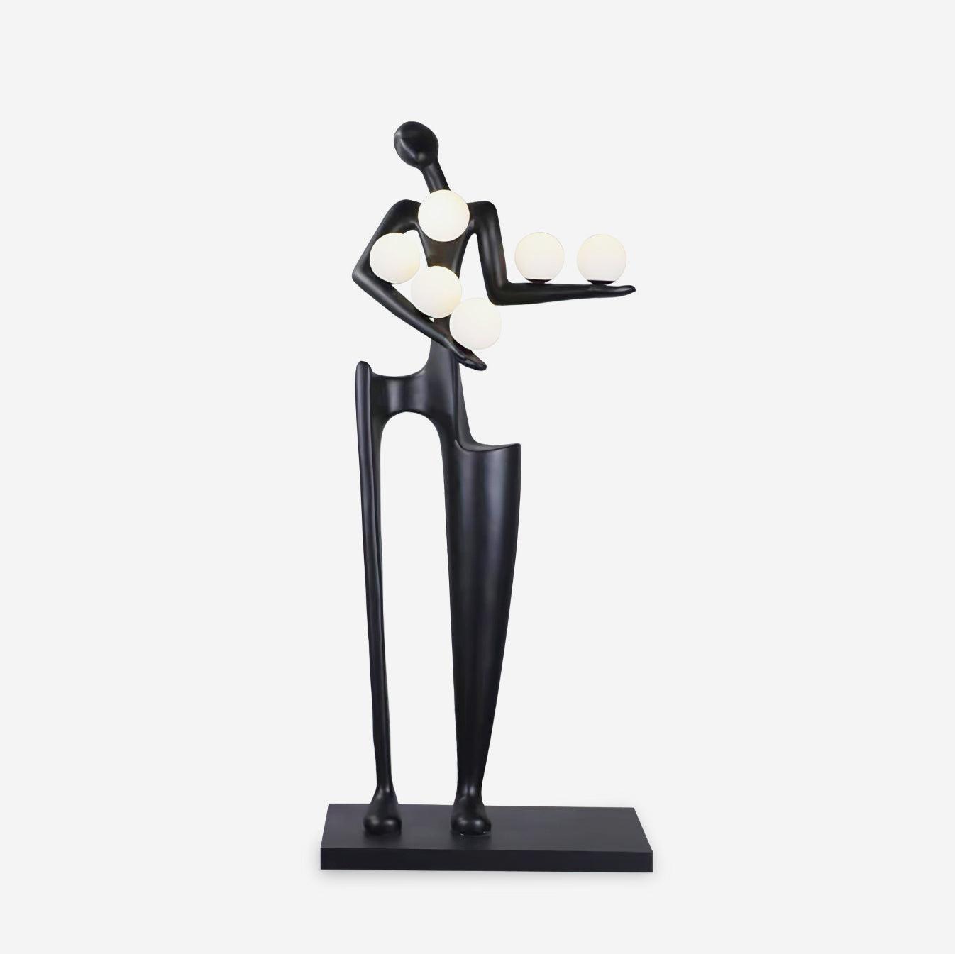 Viraeette Plastic Artistic Floor Lamp