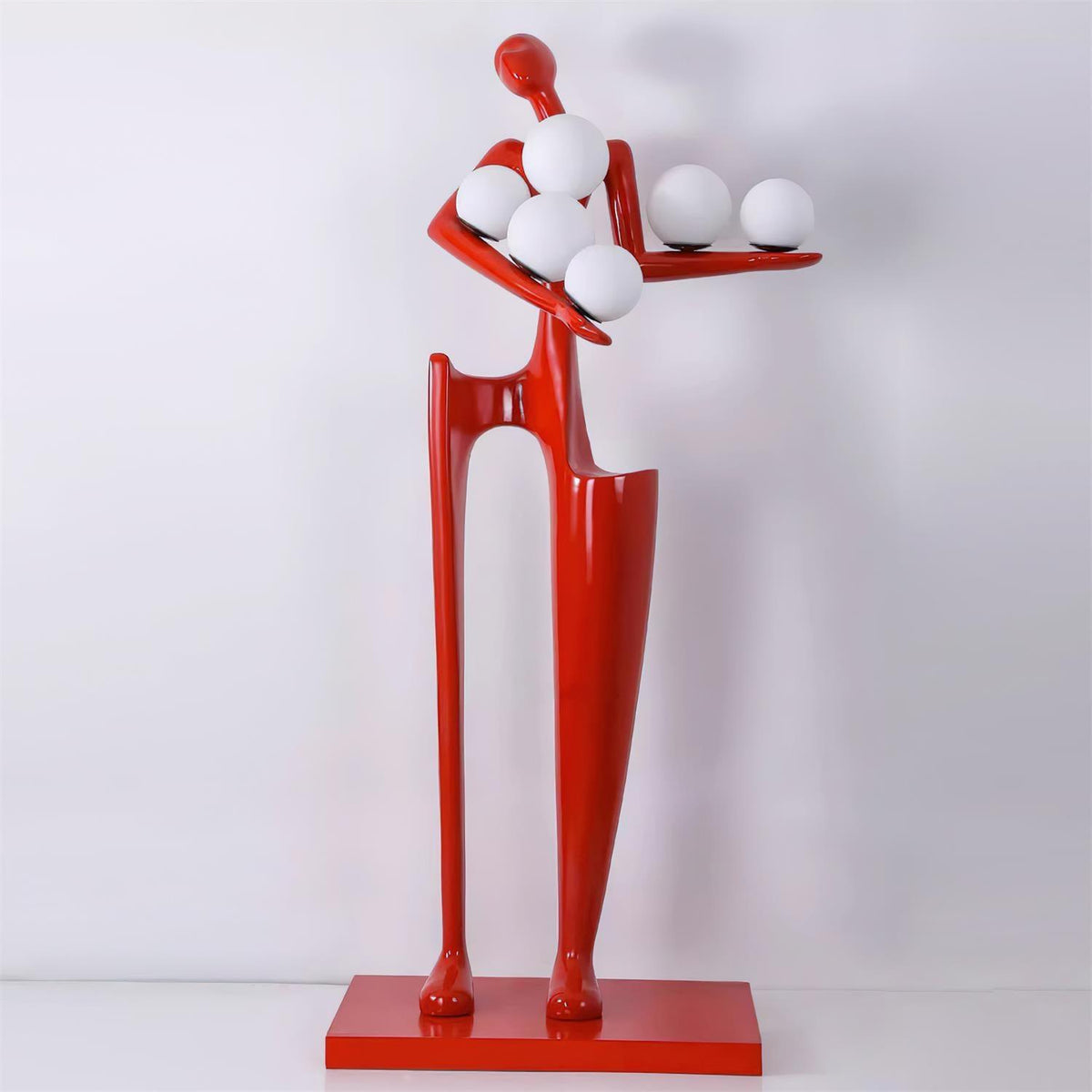 Viraeette Plastic Artistic Floor Lamp