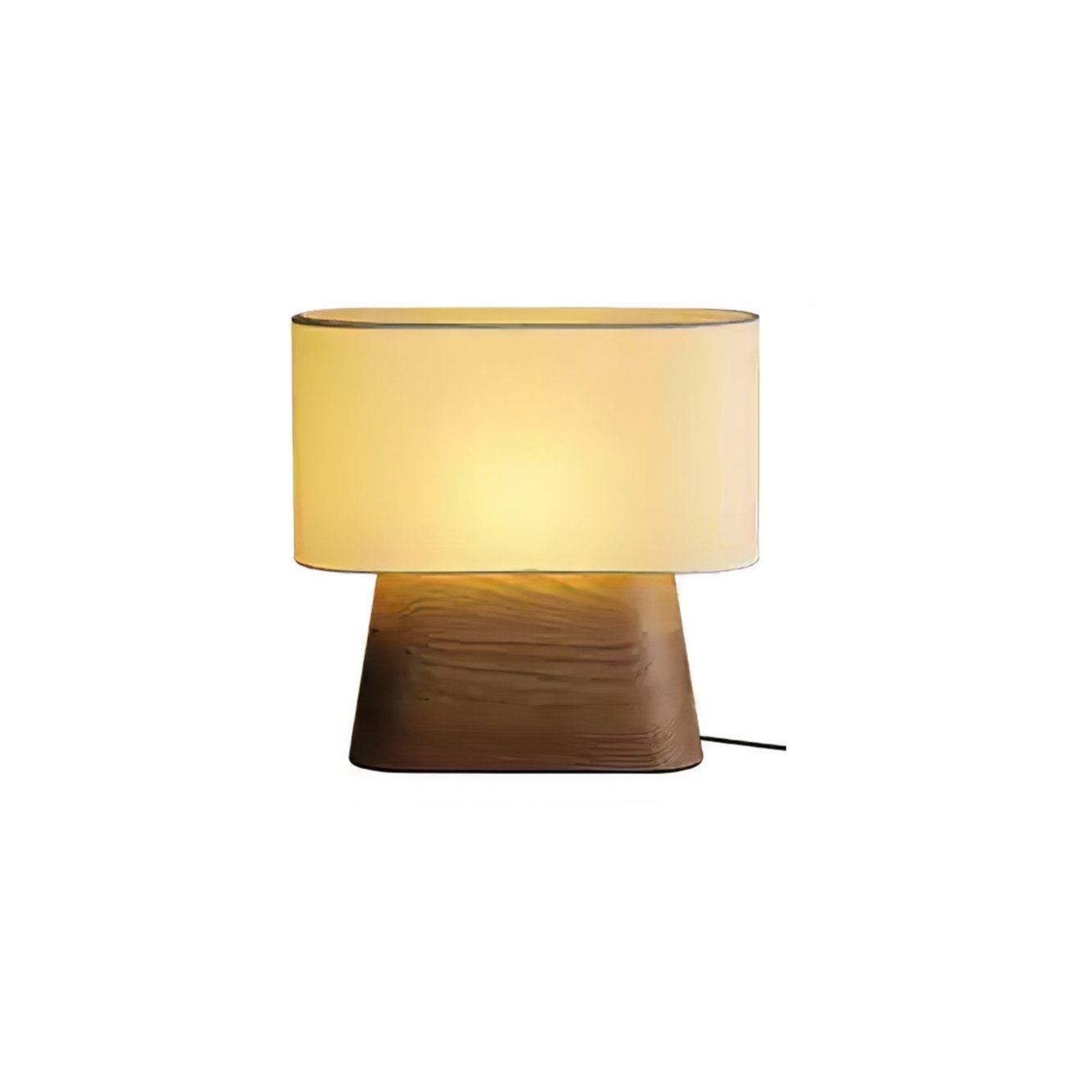 Grashen Wood & Fabric Table Lamp