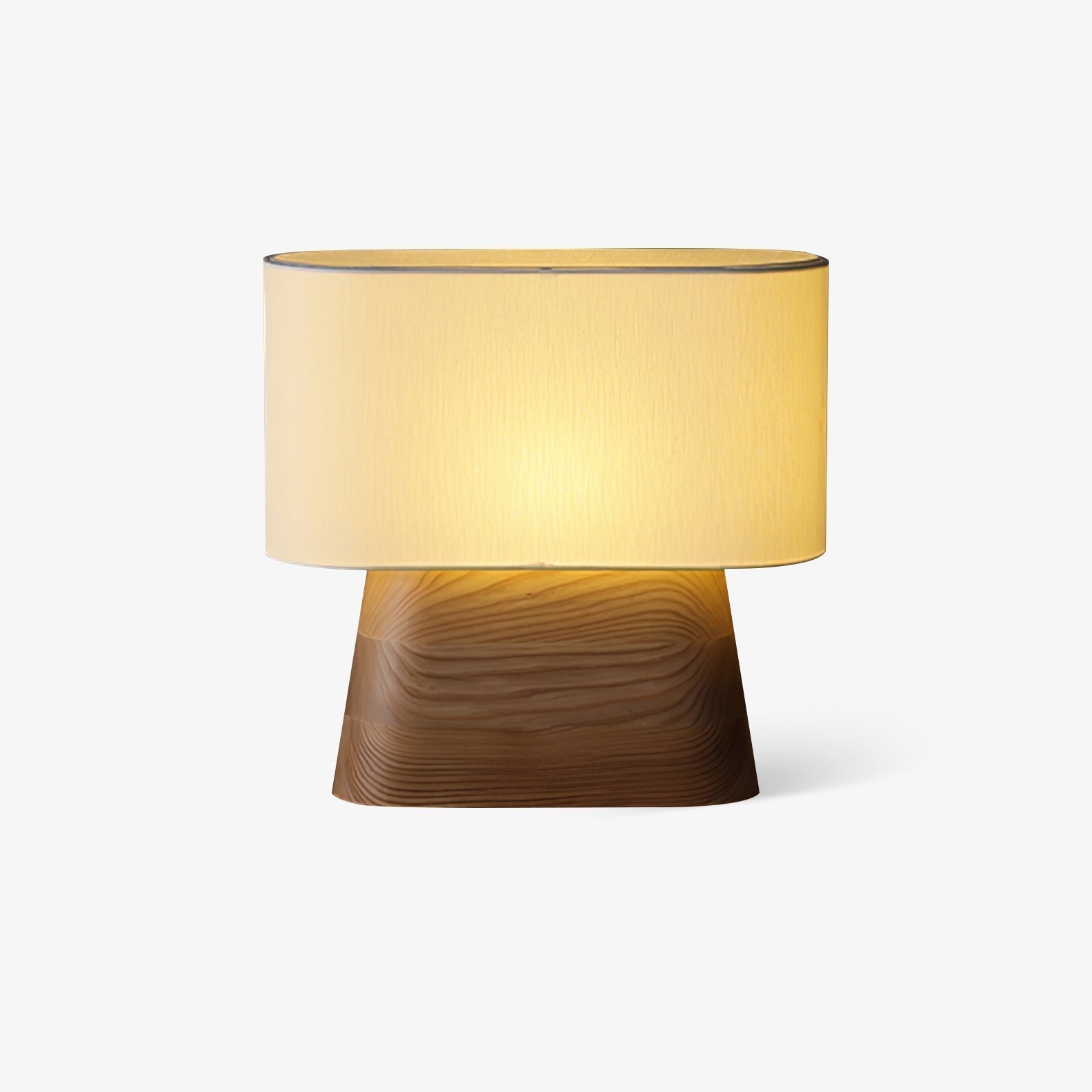 Grashen Wood & Fabric Table Lamp