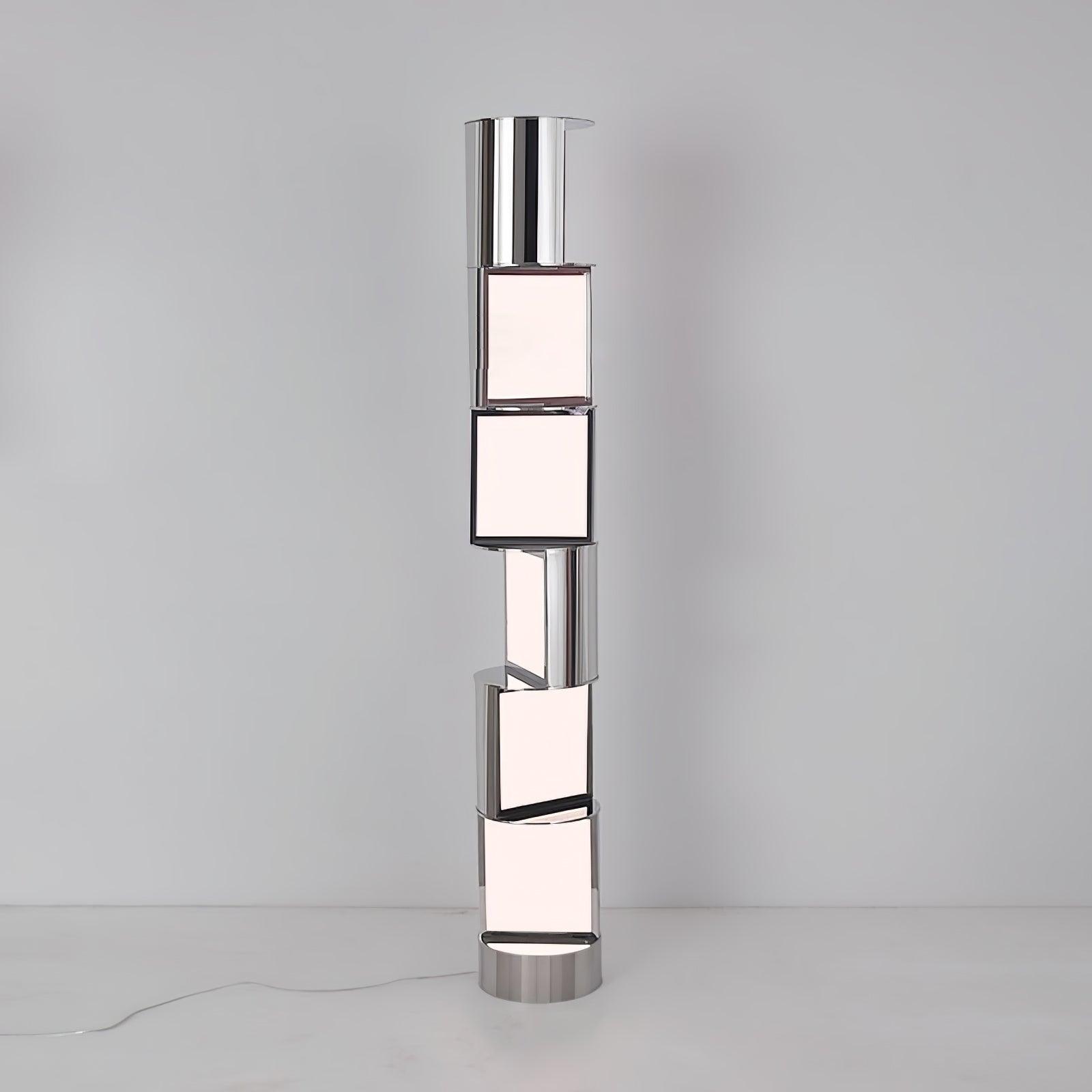 Votary Acrylic Column Floor Lamp