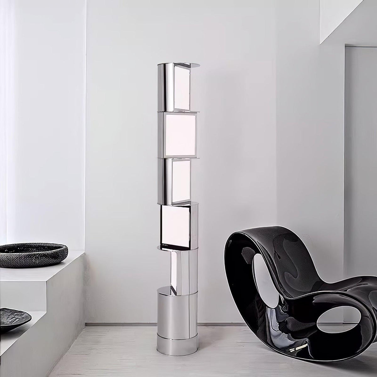 Votary Acrylic Column Floor Lamp