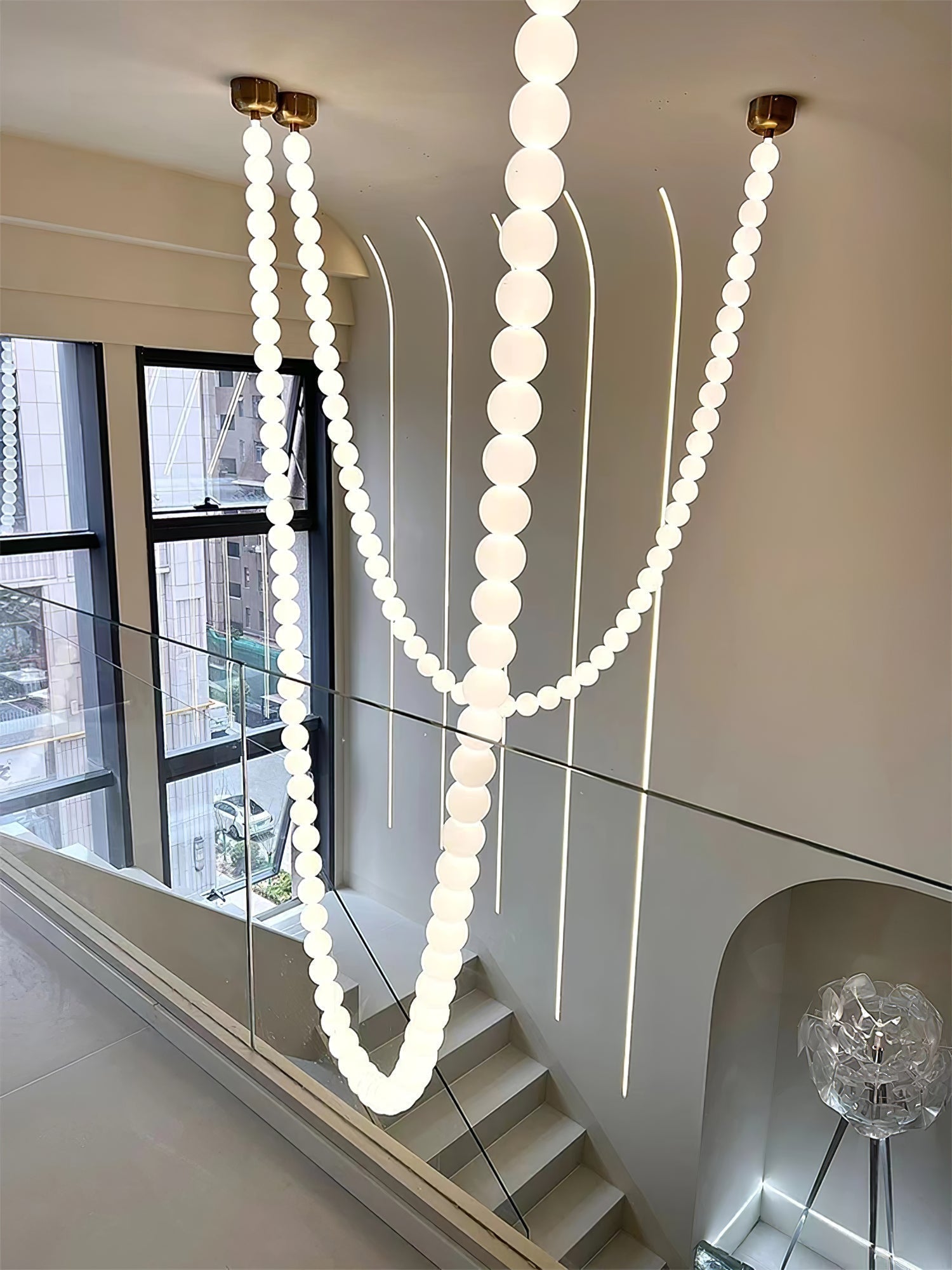 Kanell Brass Sputnik Chandelier