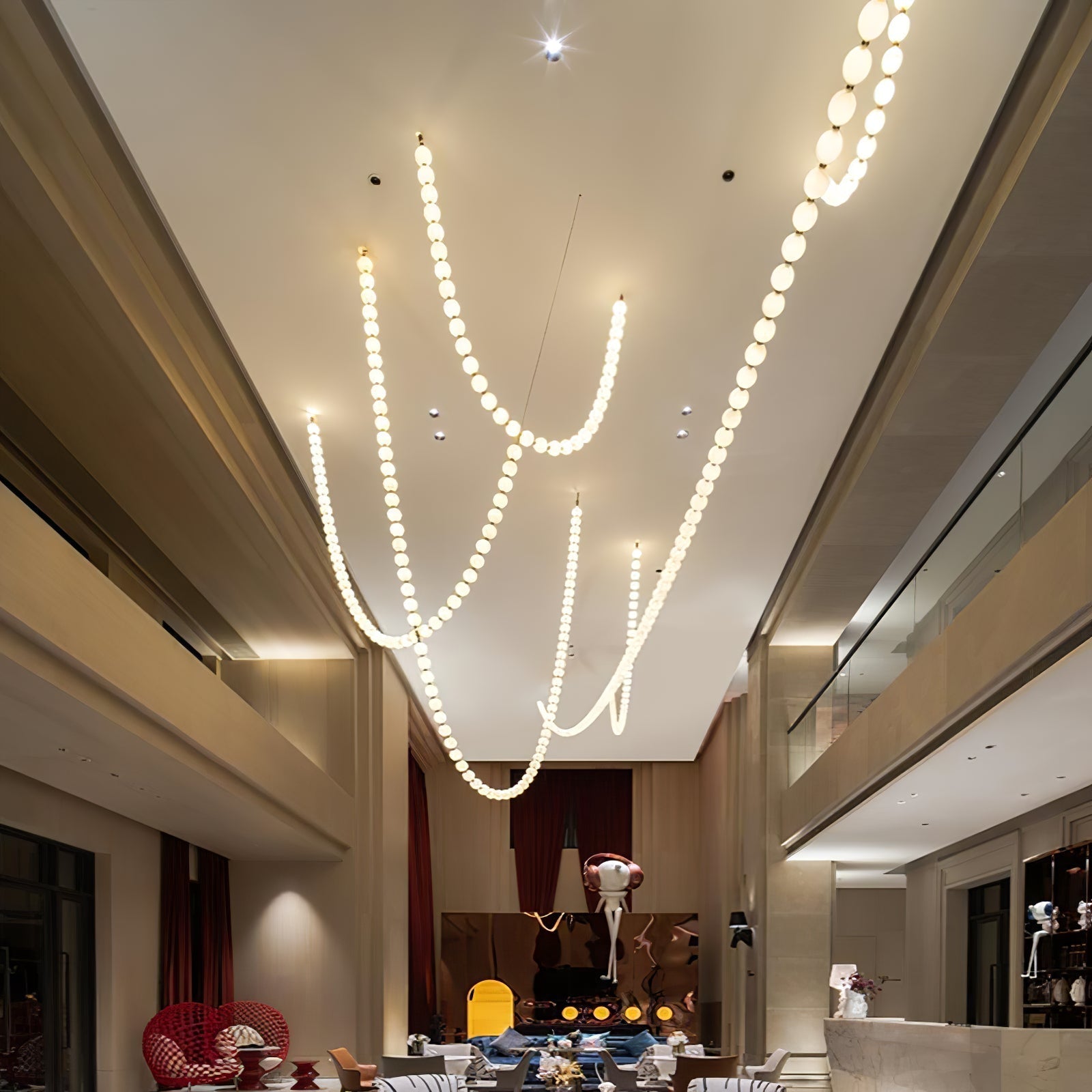 Kanell Brass Sputnik Chandelier