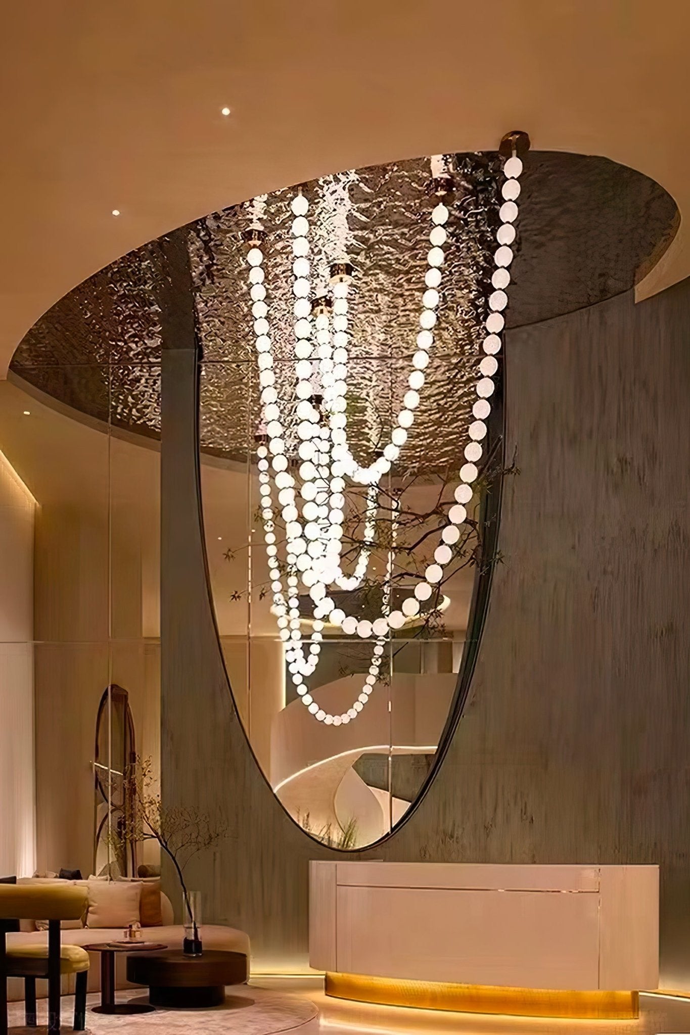 Kanell Brass Sputnik Chandelier